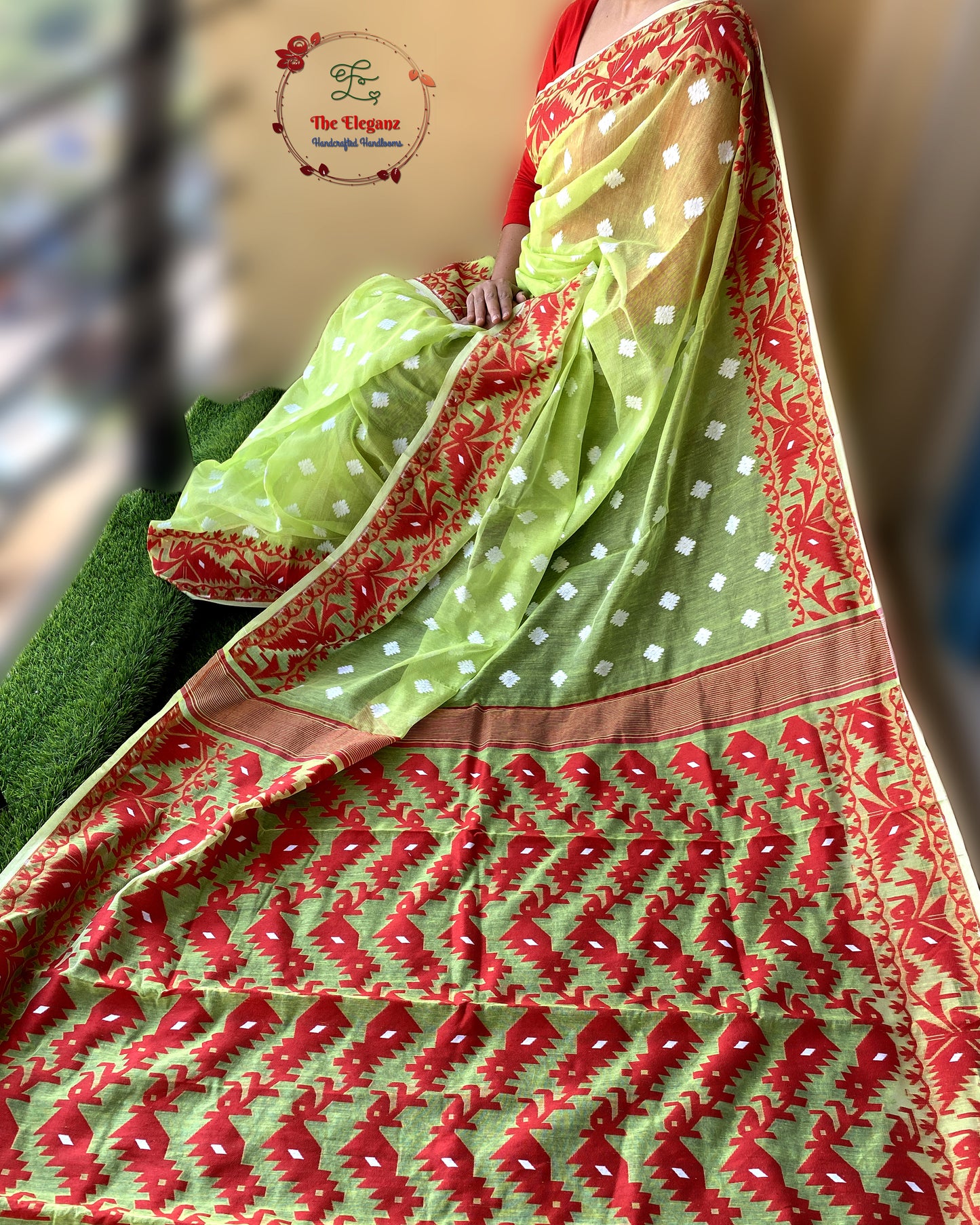 Bengal Jamdani Saree