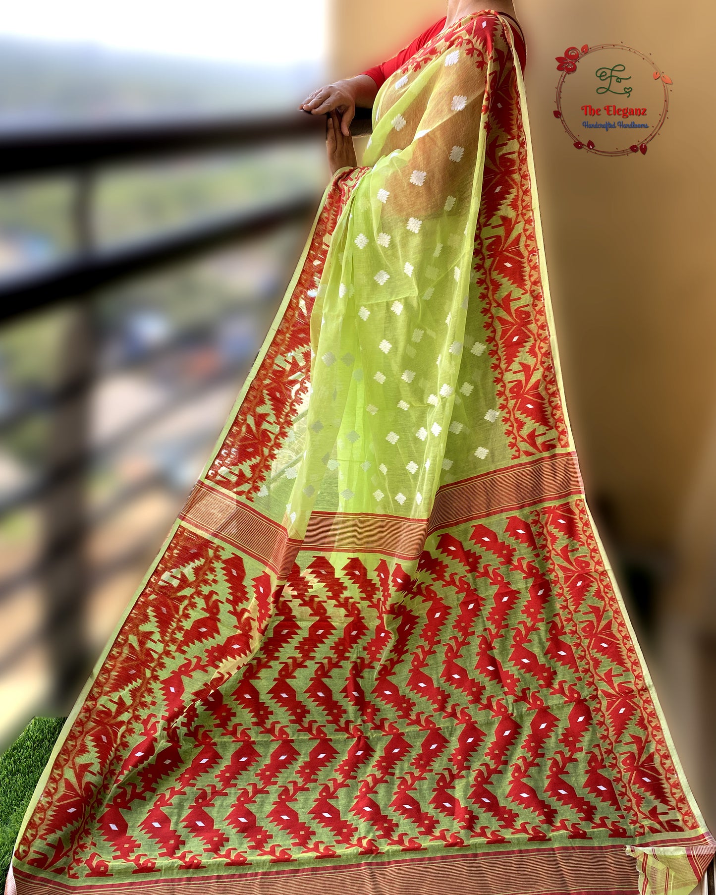 Bengal Jamdani Saree