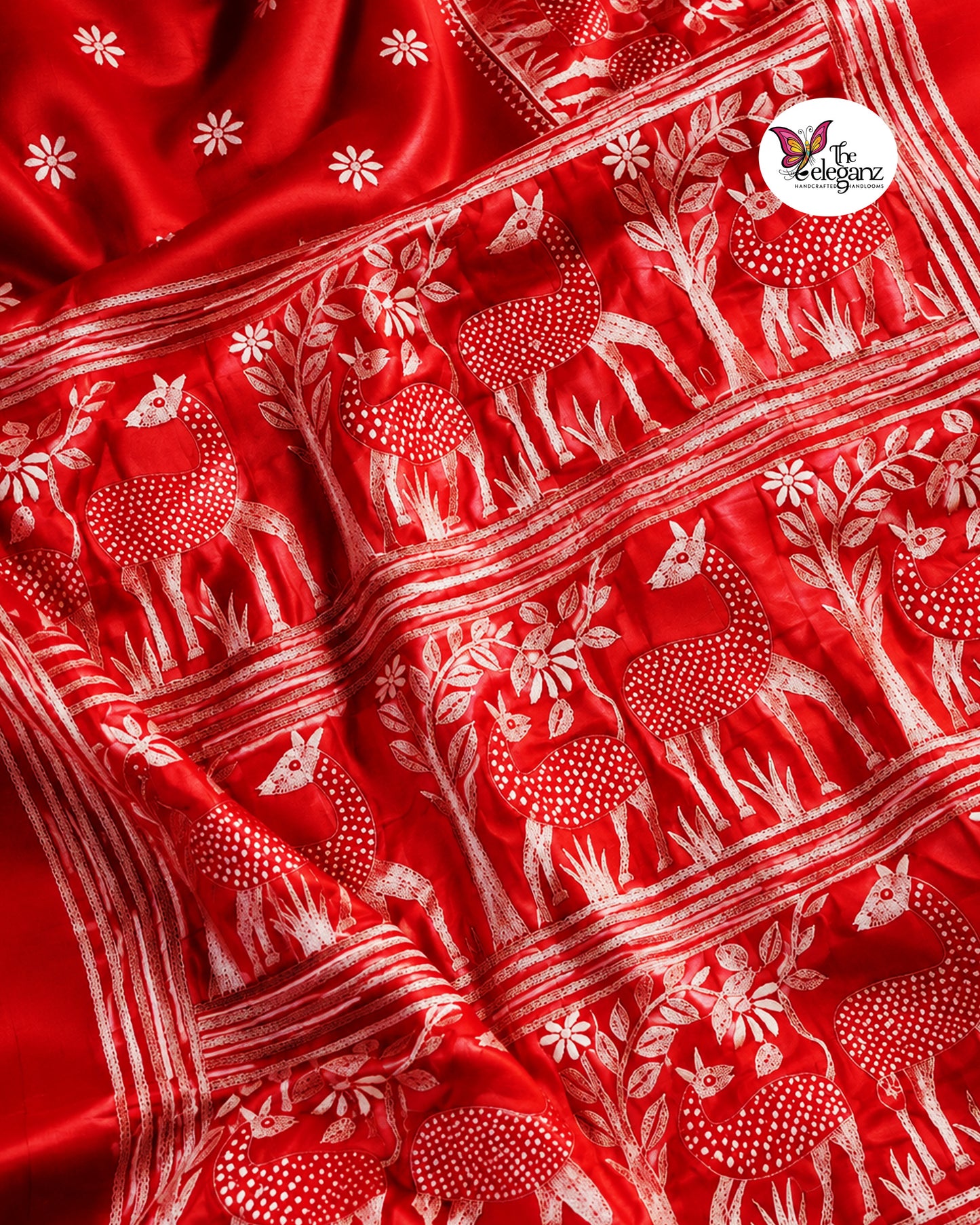 Rudhir – Blended Bangalore Silk Kantha Saree
