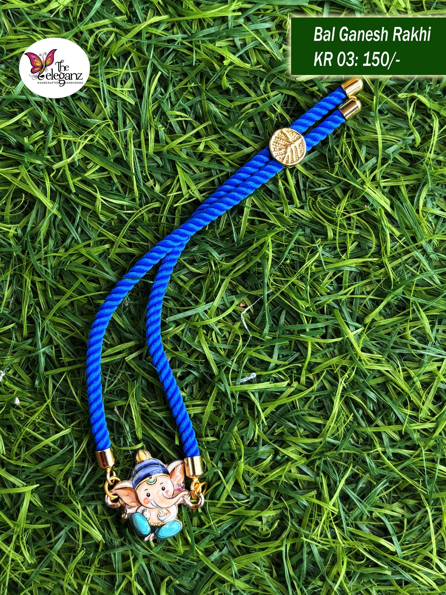 Handcrafted Rakhi - Bal Ganesh