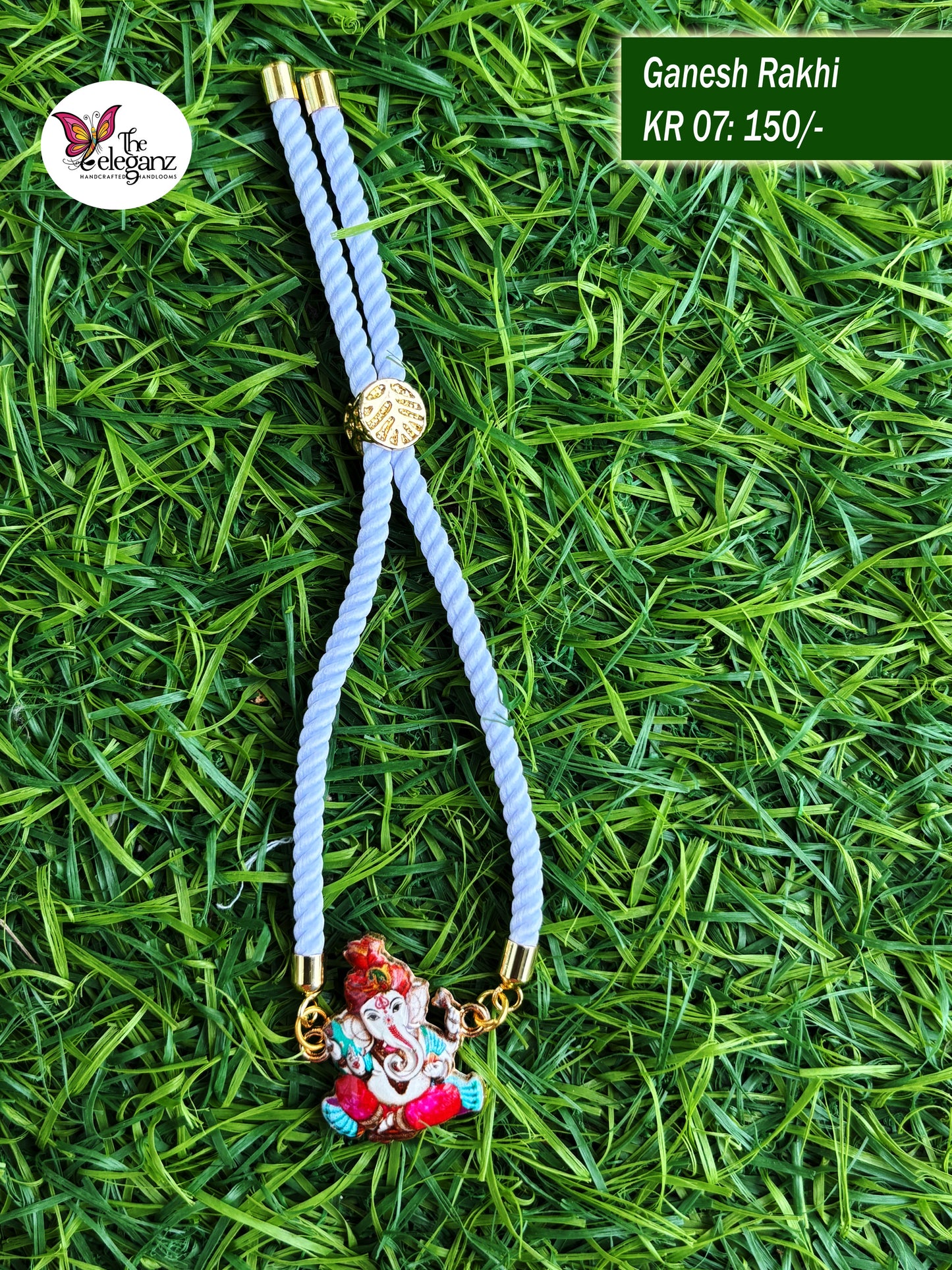 Handcrafted Rakhi - Ganesh