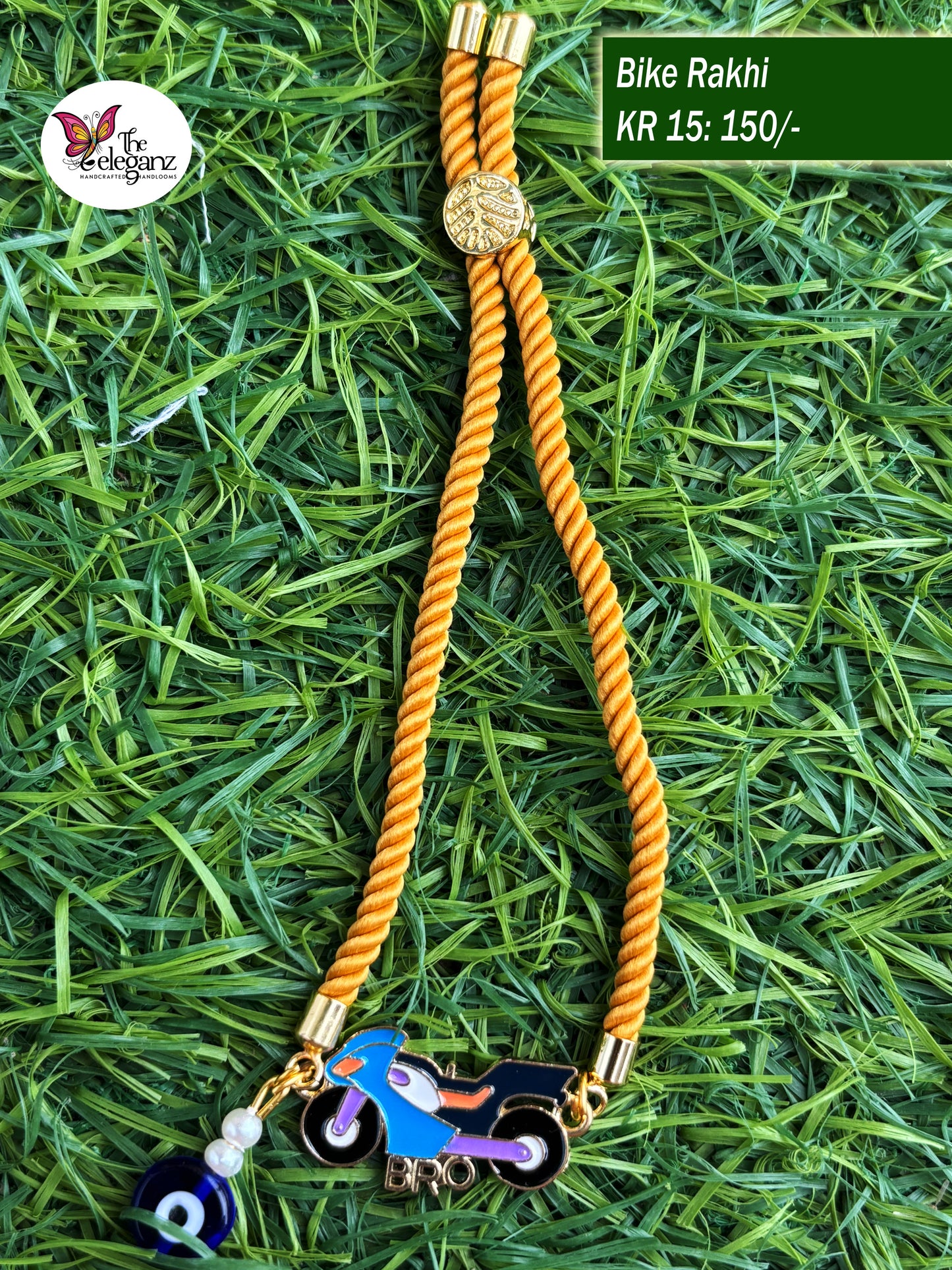 Handcrafted Rakhi - Bike