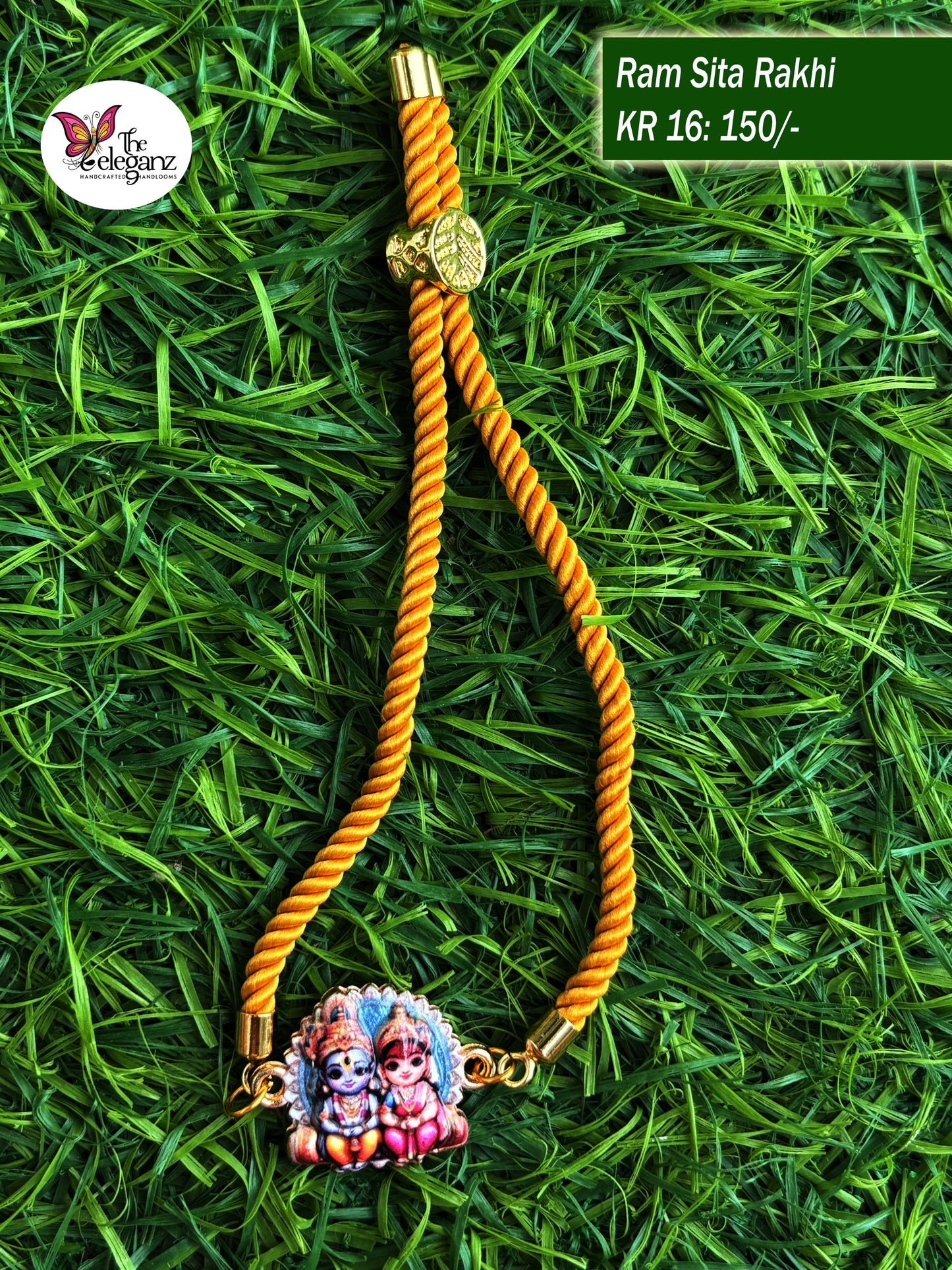 Handcrafted Rakhi - Ram Sita