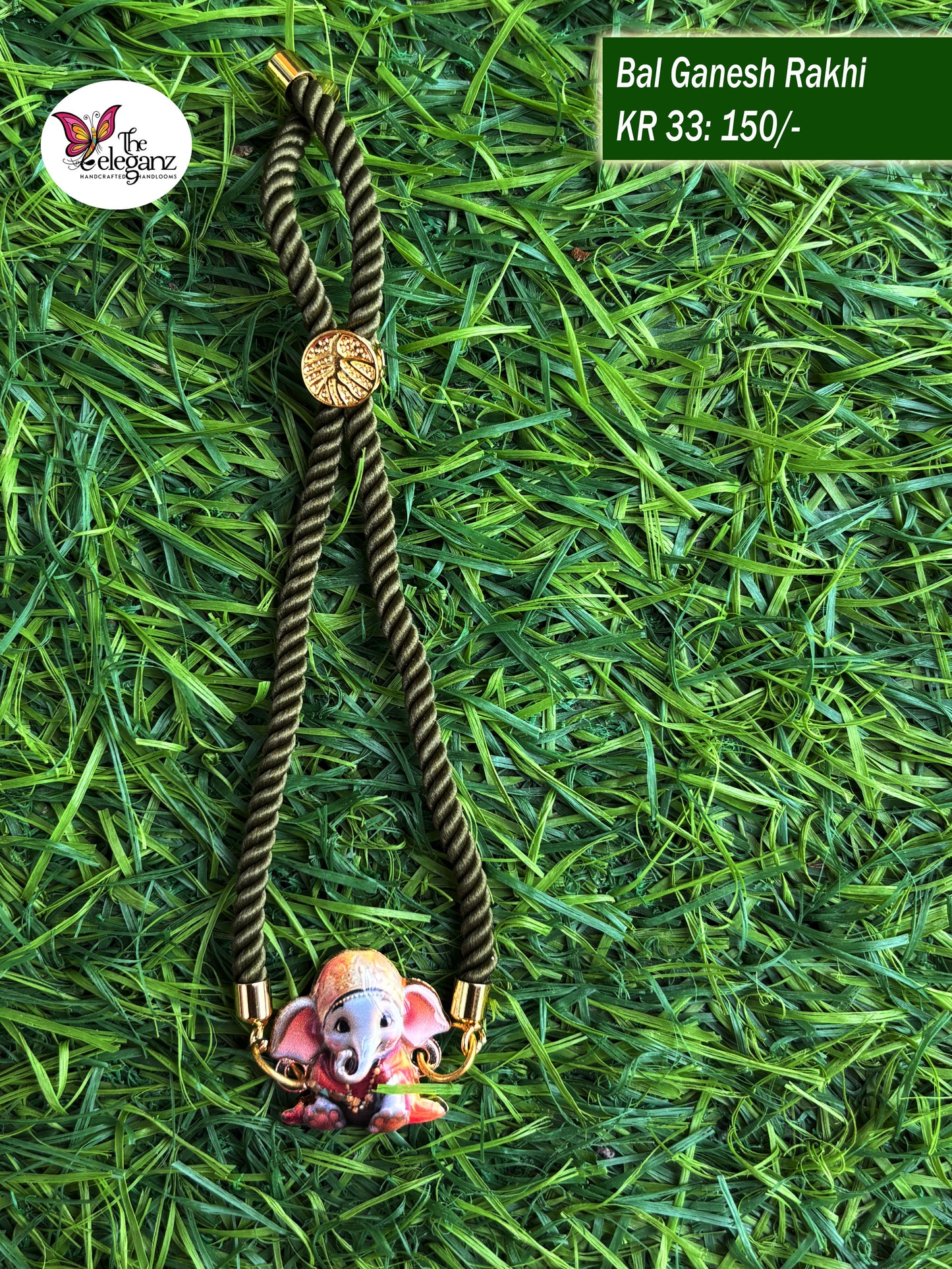 Handcrafted Rakhi - Ganesh