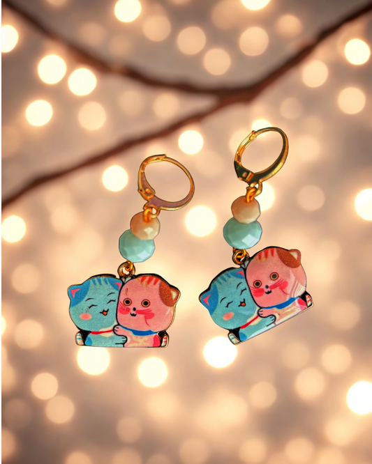 Handmade earring - Cartoon