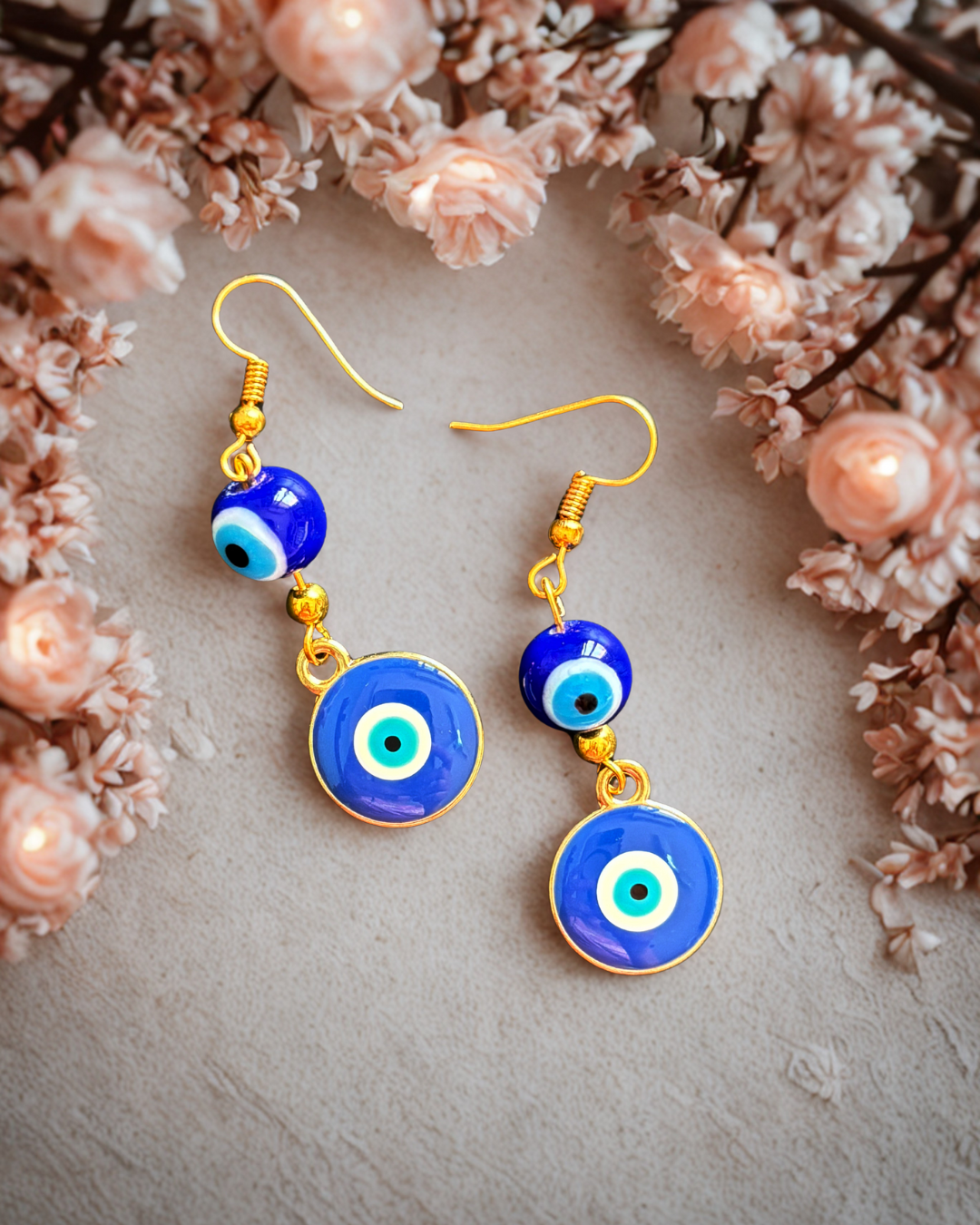 Handmade earring - Evil eye