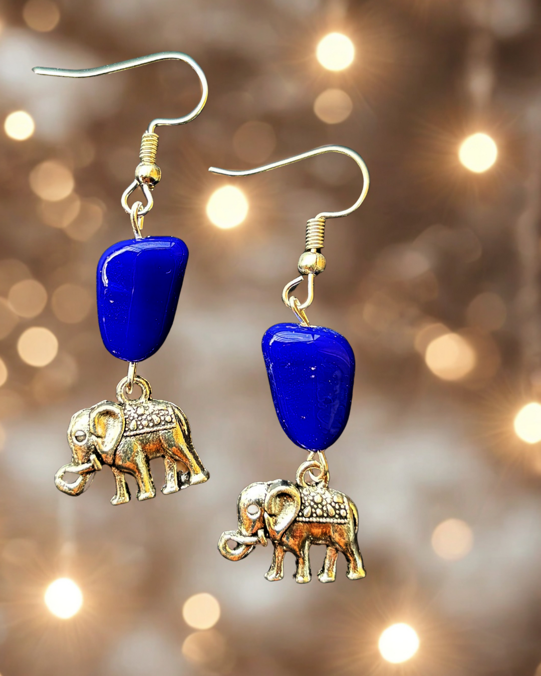 Handmade Earring - Elephant