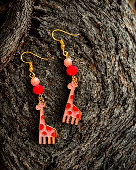 Handmade Earring - Giraffe