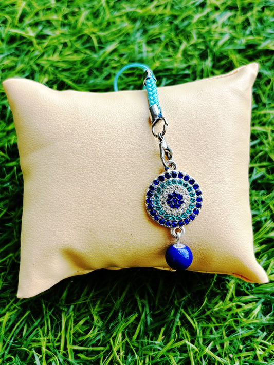 Handcrafted Mobile Charm - Evil Eye
