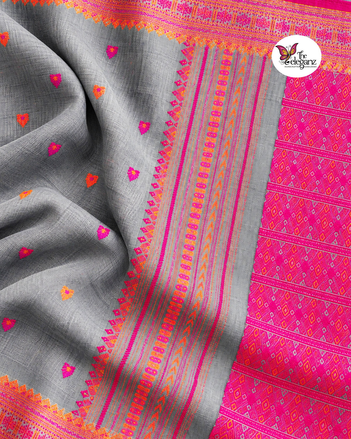 Smriti – Premium Cotton Assam Khadi Saree