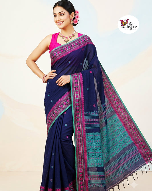 Totini – Premium Cotton Assam Khadi Saree