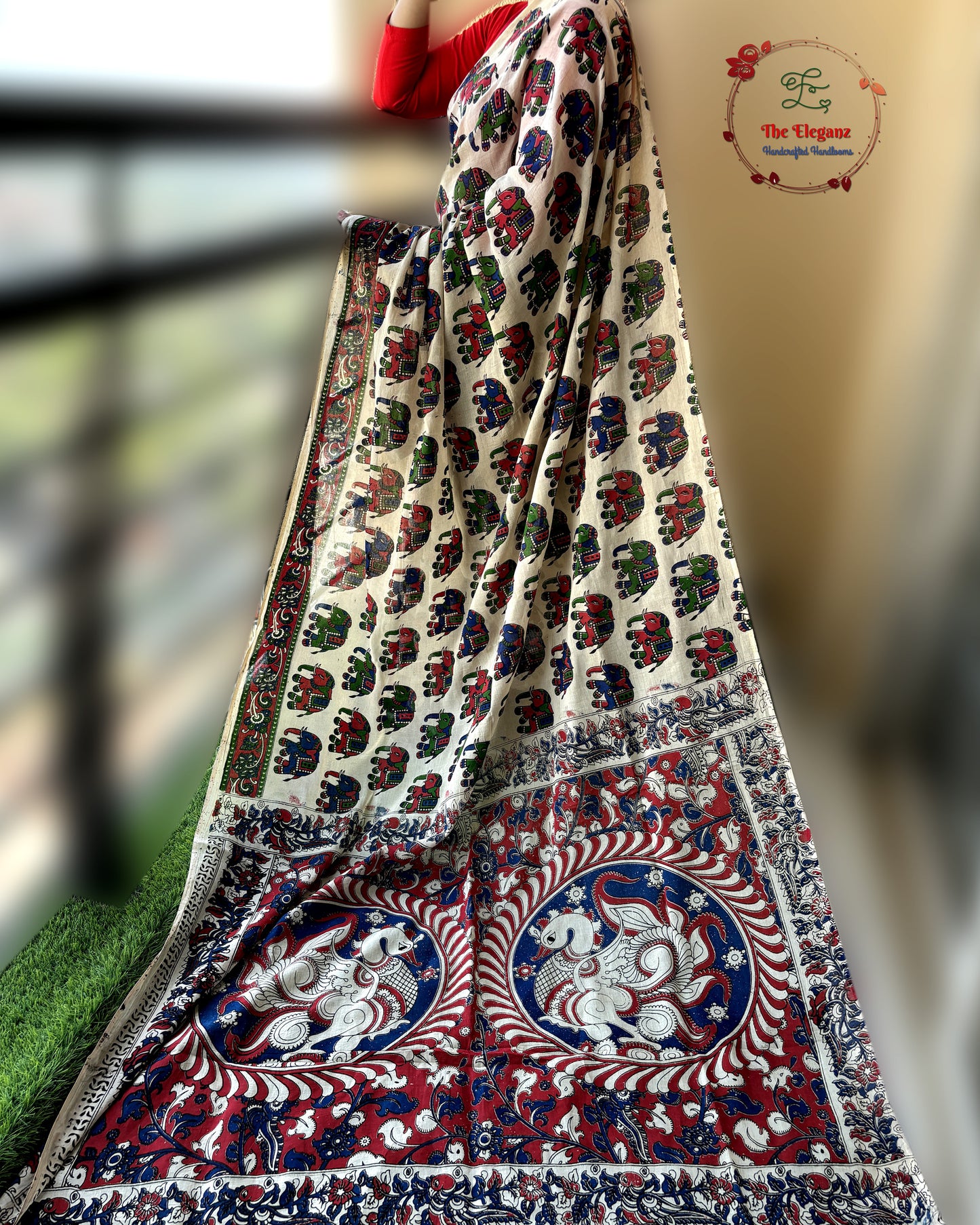 Sindhuragamini – The Grace in Crimson Hues