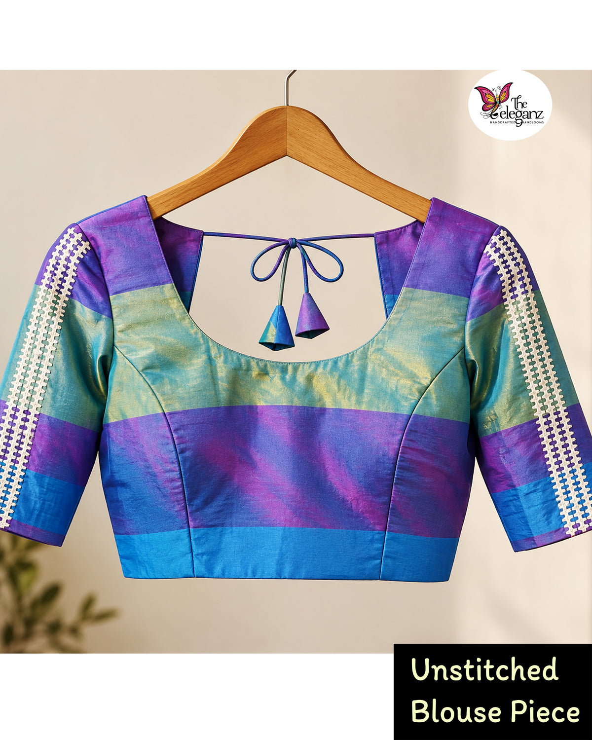 Prajwalika – Blended Bangalore Silk Gujarati Stitch Saree