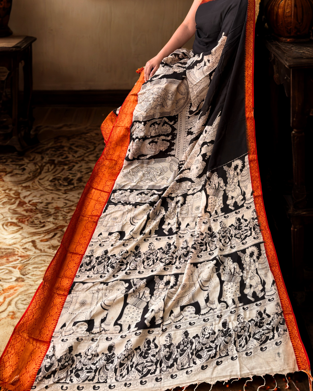 Rajagamini – The Silken Symphony of Tradition