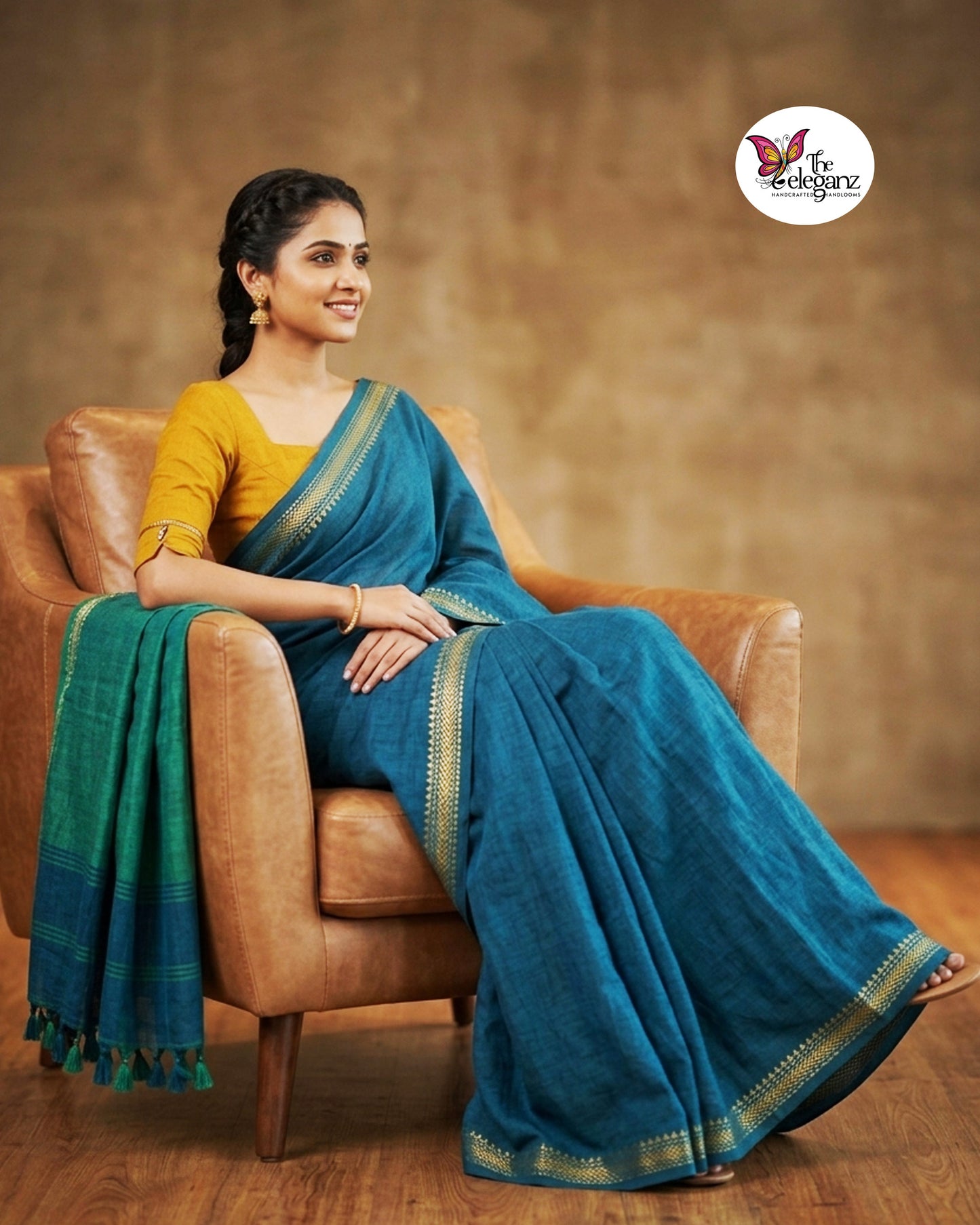 Neeltara Cotton Saree