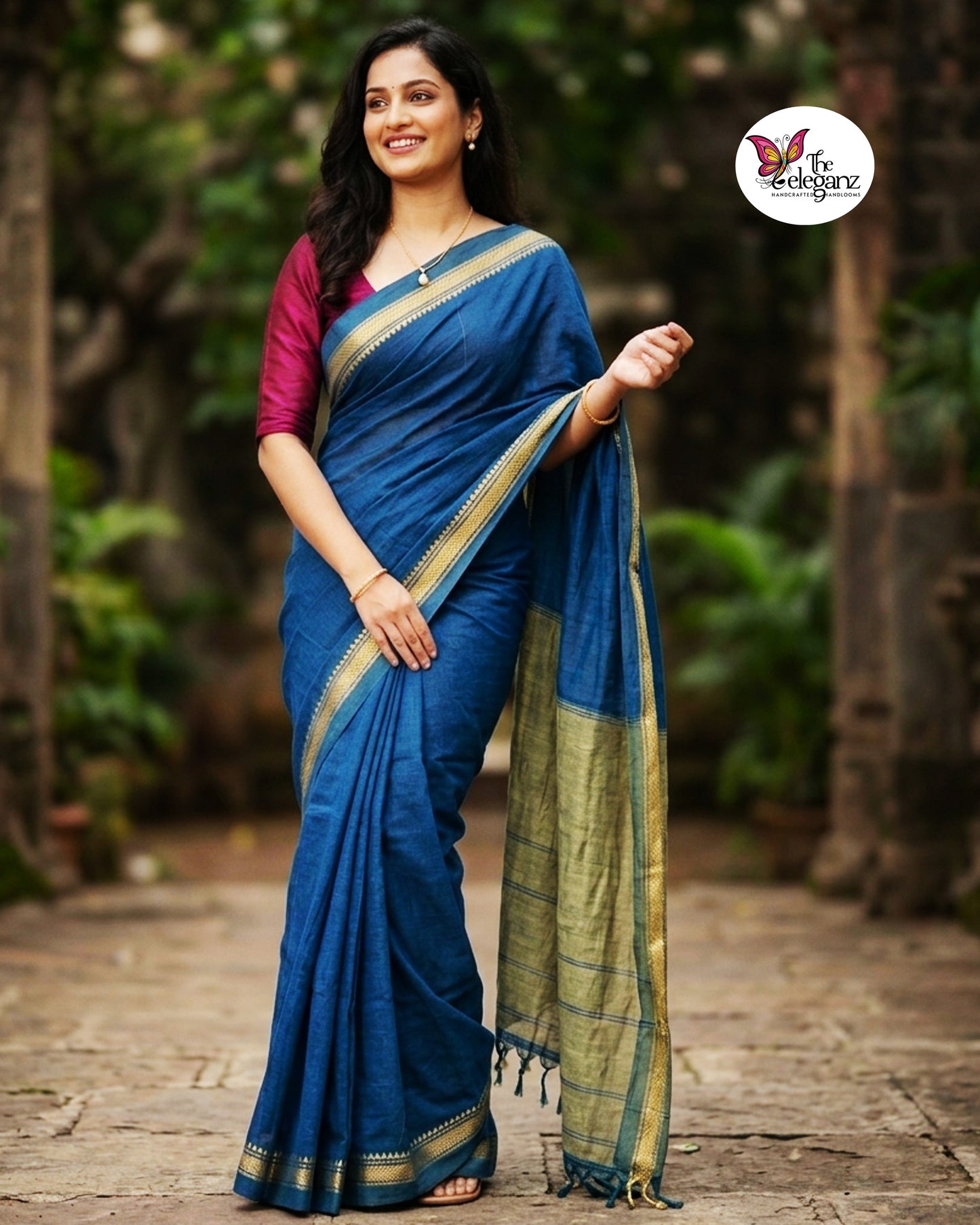 Meghmala Cotton Saree