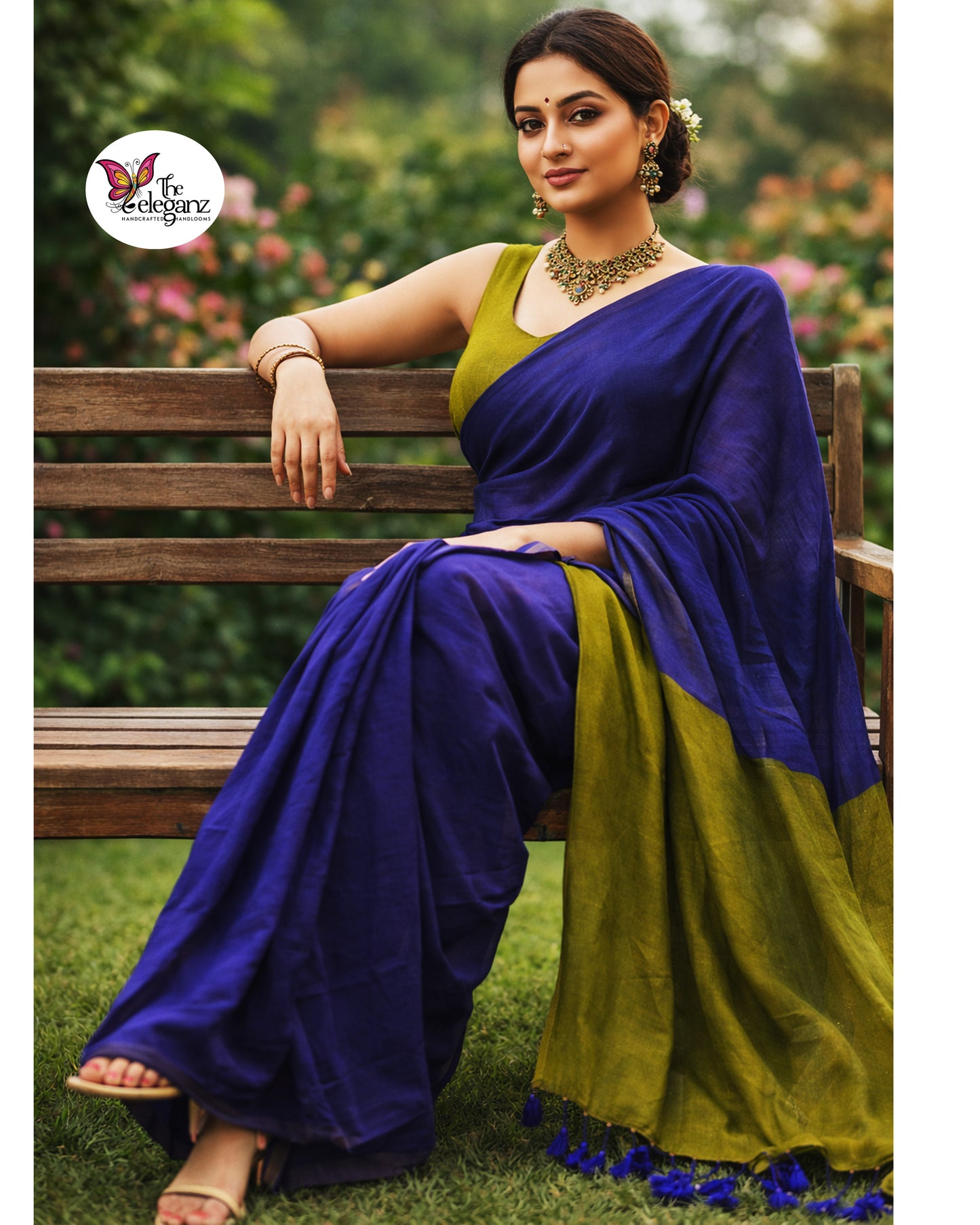 Neelambari Mul Modal Saree