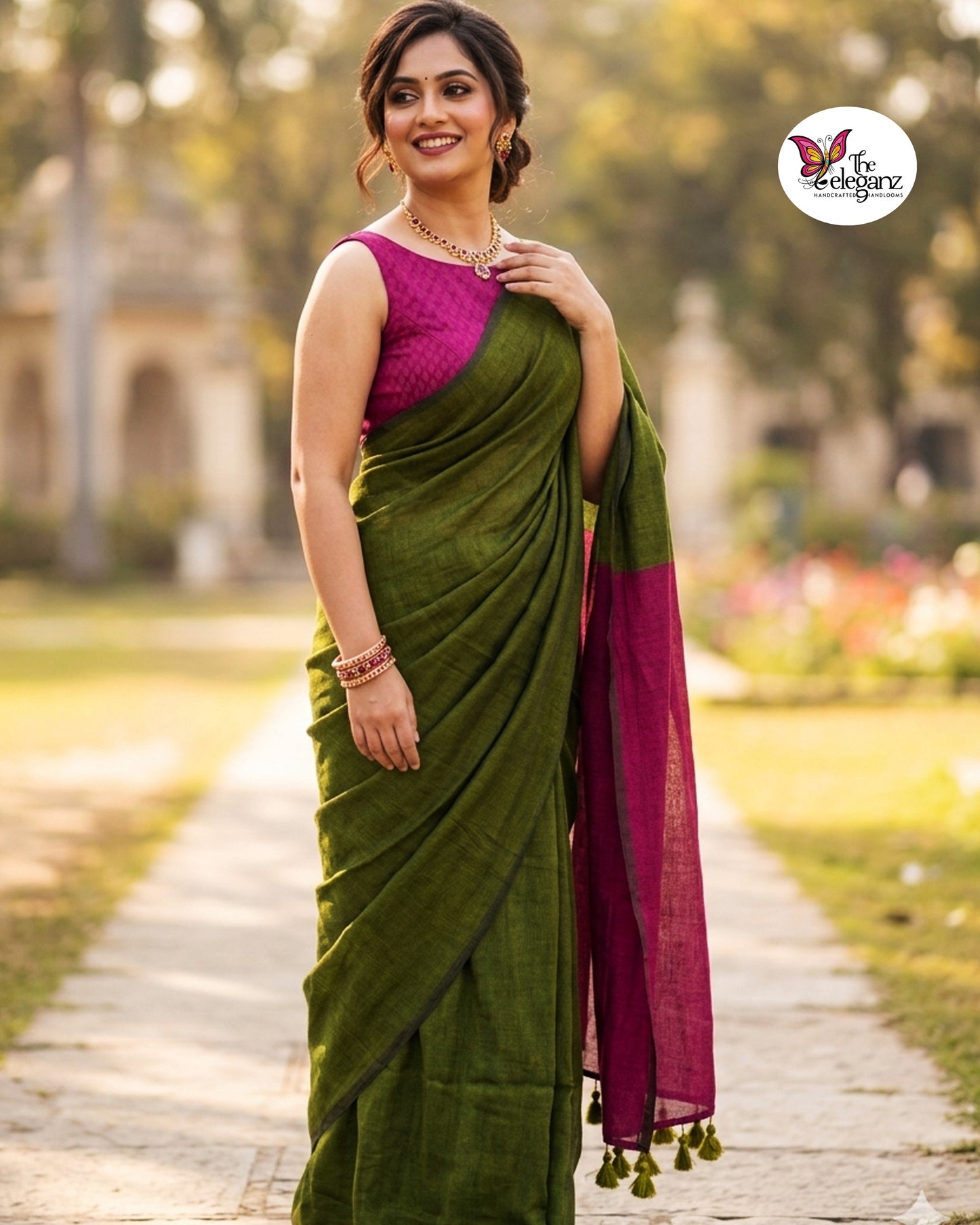 Harit Mul Modal Saree
