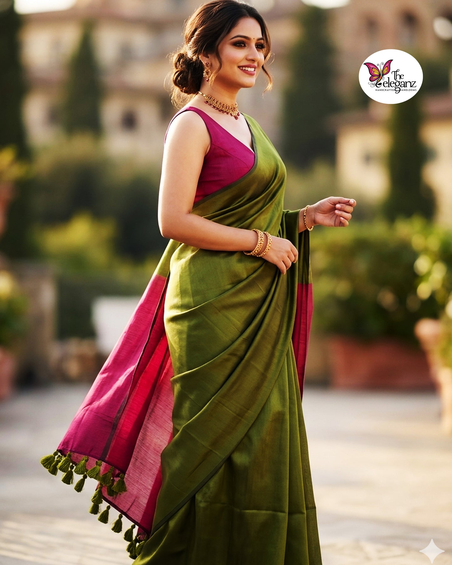 Harit Mul Modal Saree