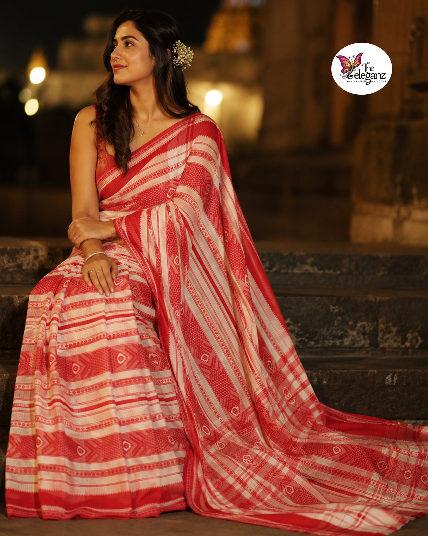Lalima — Dhonekhali Cotton Saree