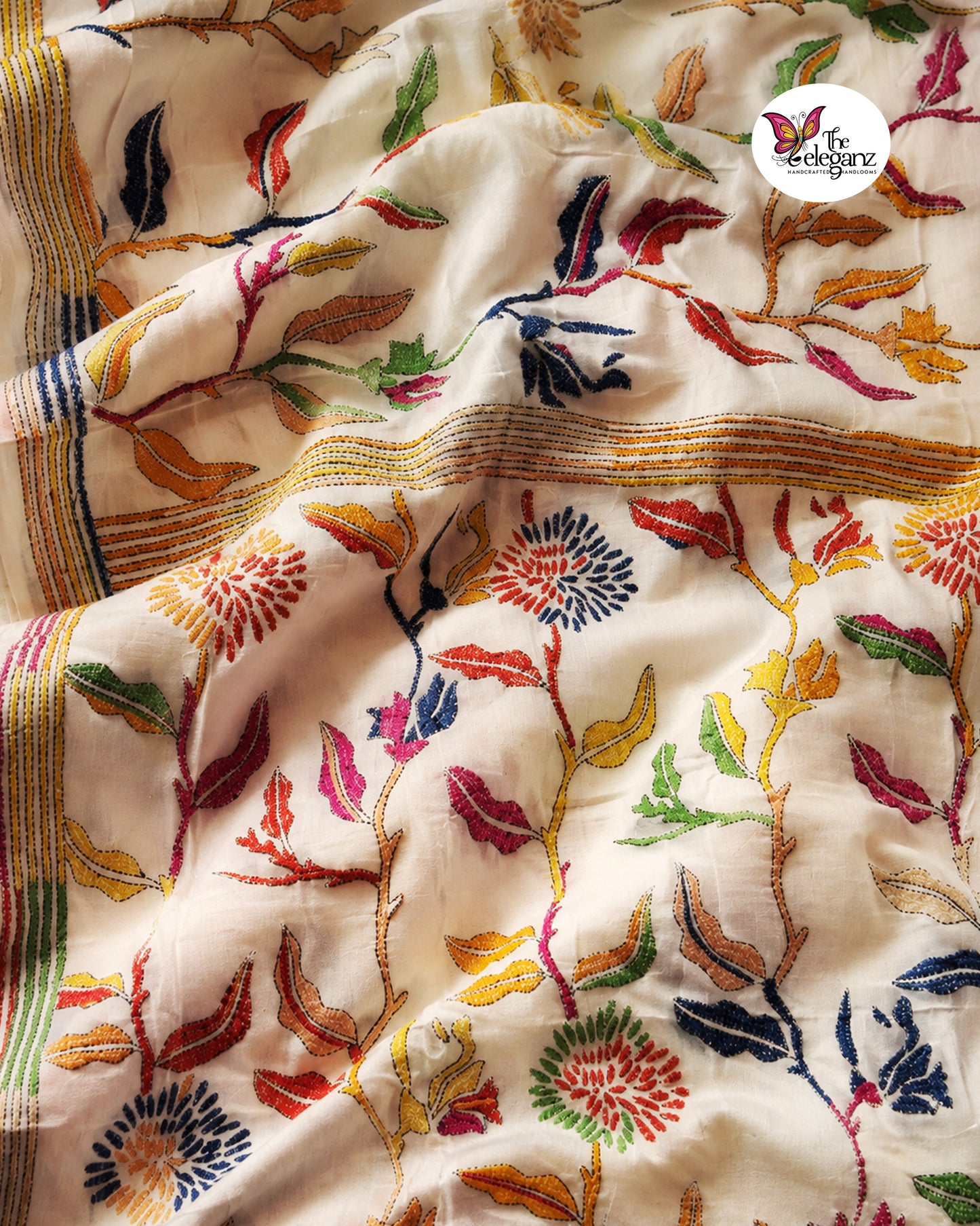 Pattiya – Blended Bangalore Silk Kantha Saree