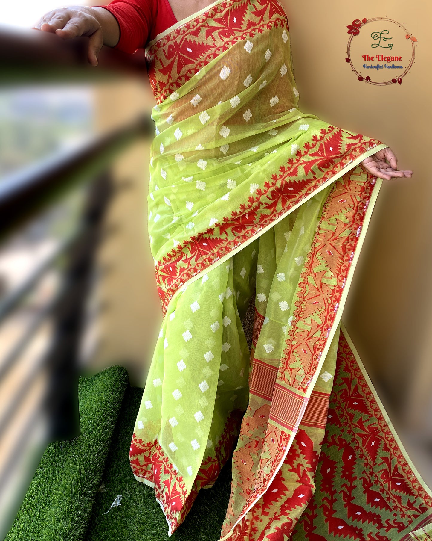 Bengal Jamdani Saree