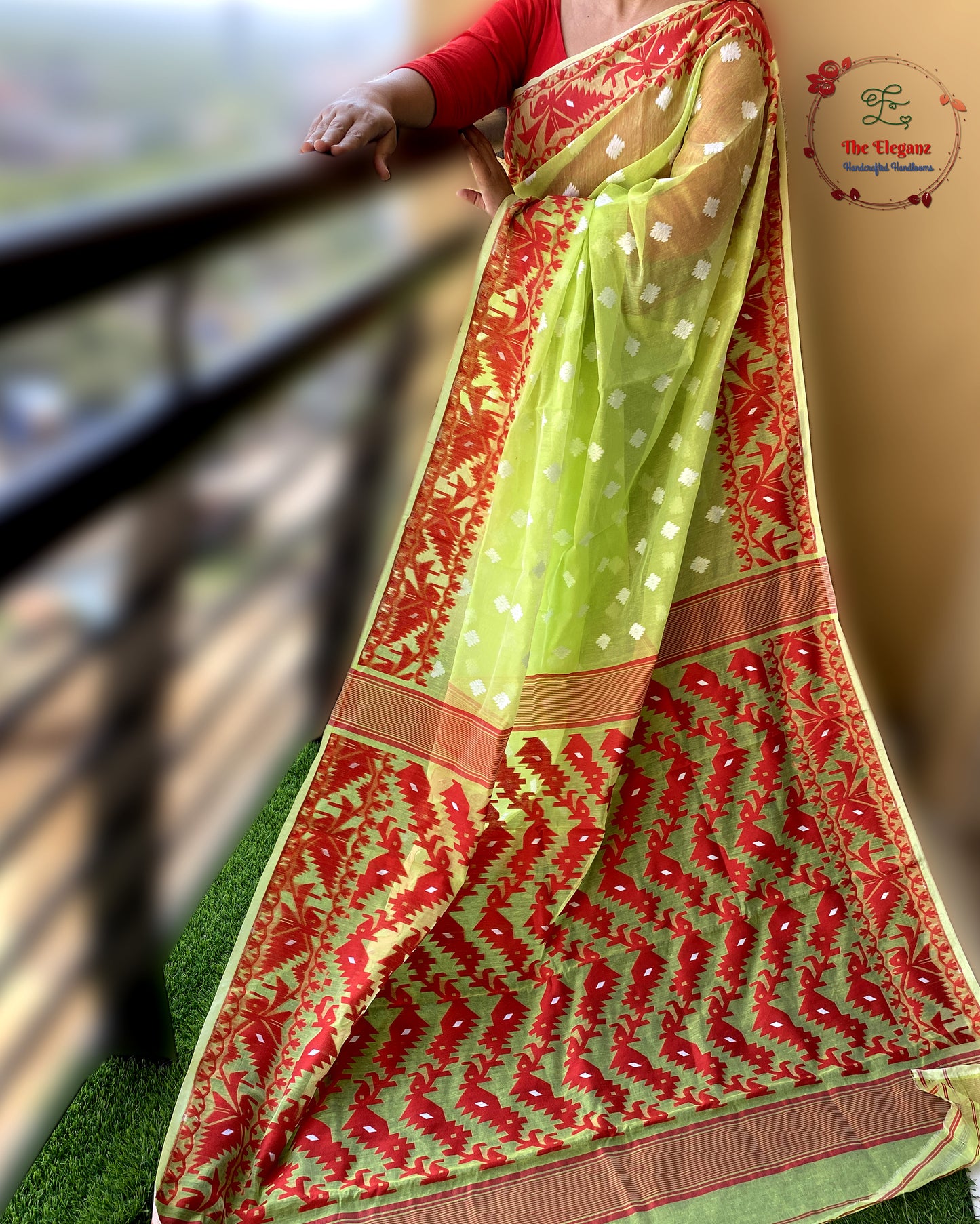 Bengal Jamdani Saree