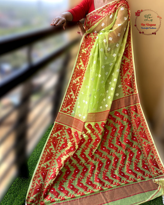 Bengal Jamdani Saree