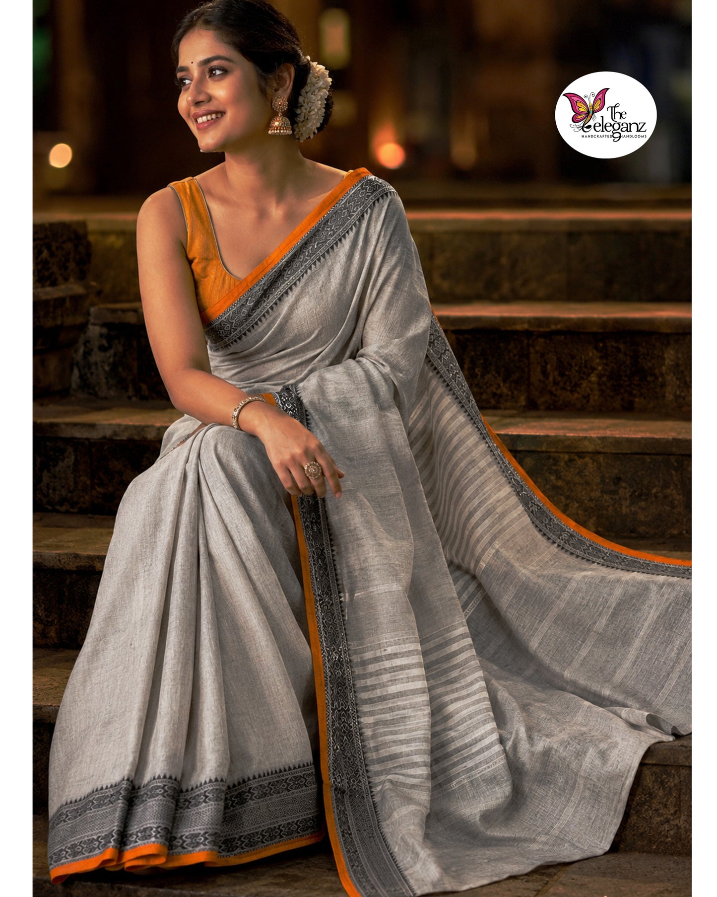 Dhumro — Dhonekhali Cotton Saree