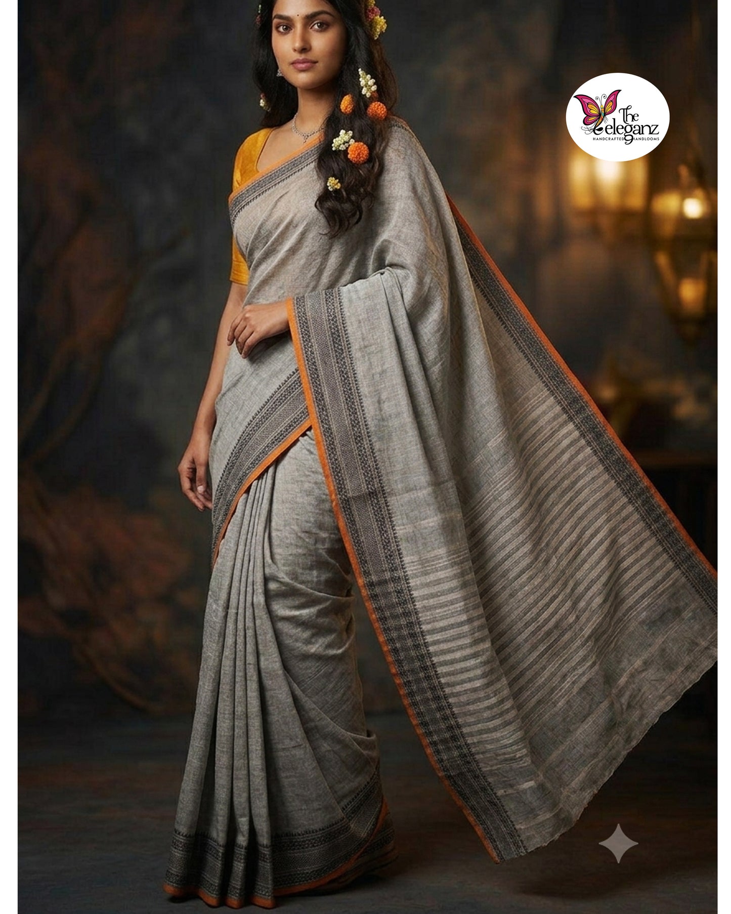 Dhumro — Dhonekhali Cotton Saree