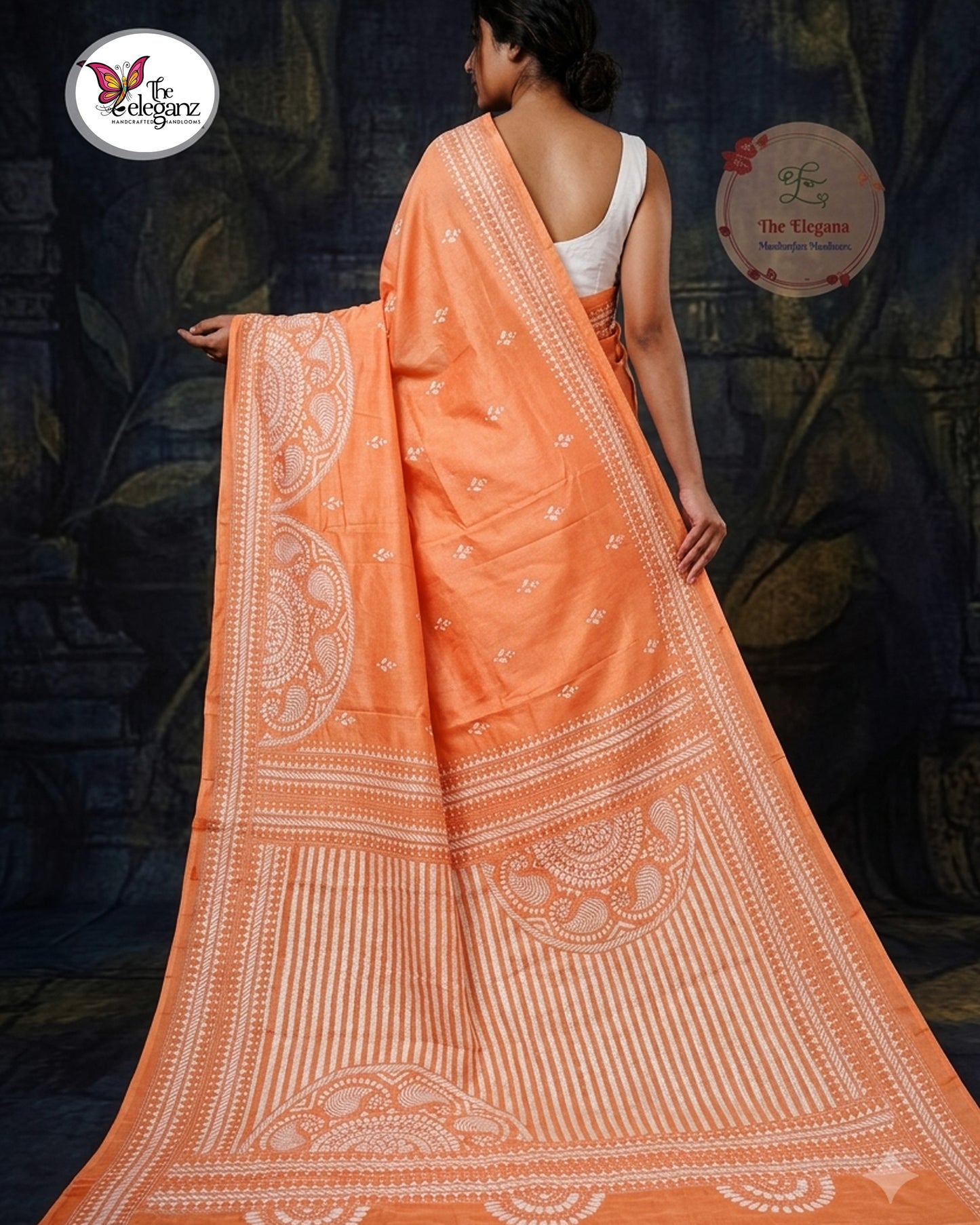 Chandrima – Blended Bangalore Silk Kantha Saree