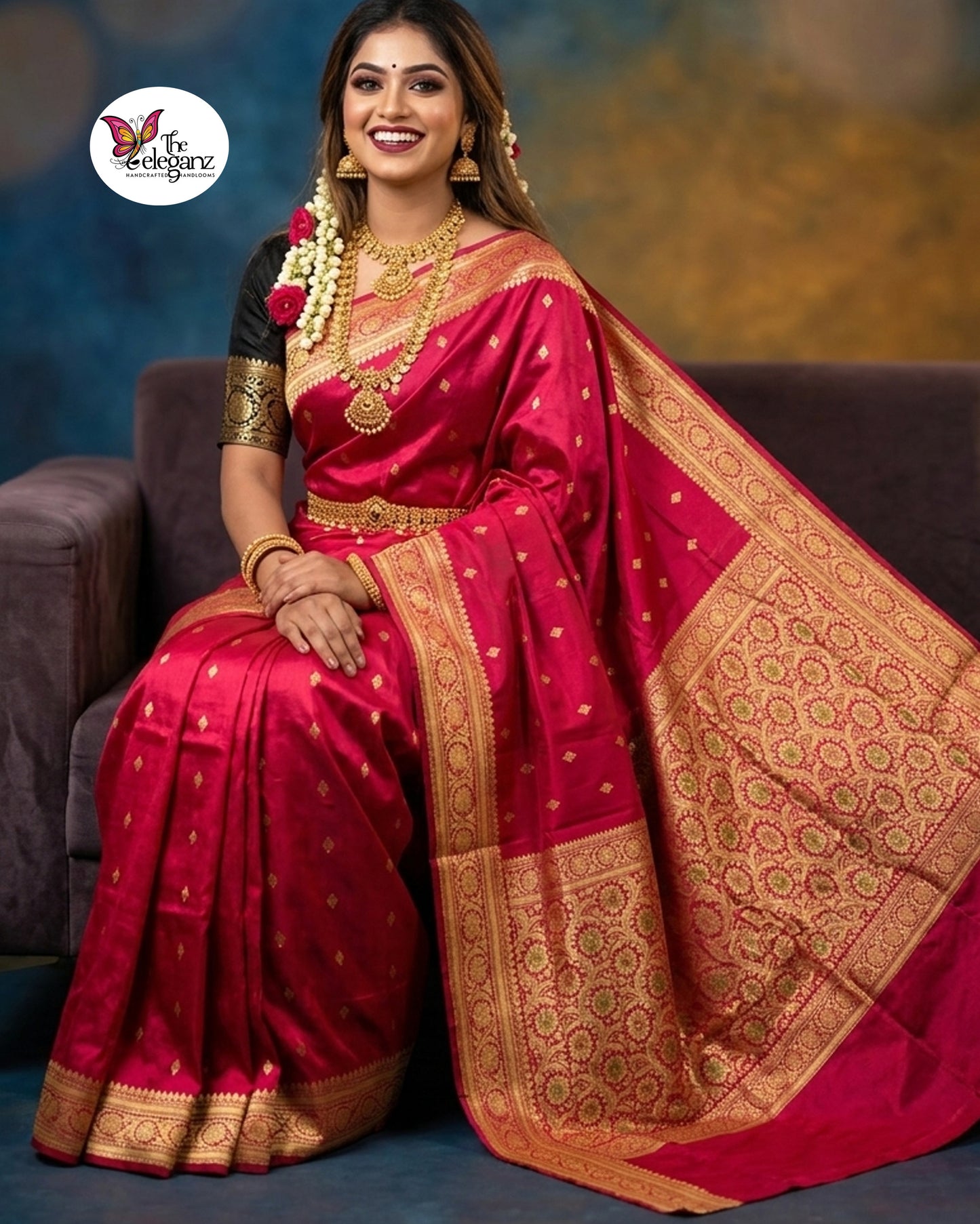 Tilottama - Pure Katan Silk saree