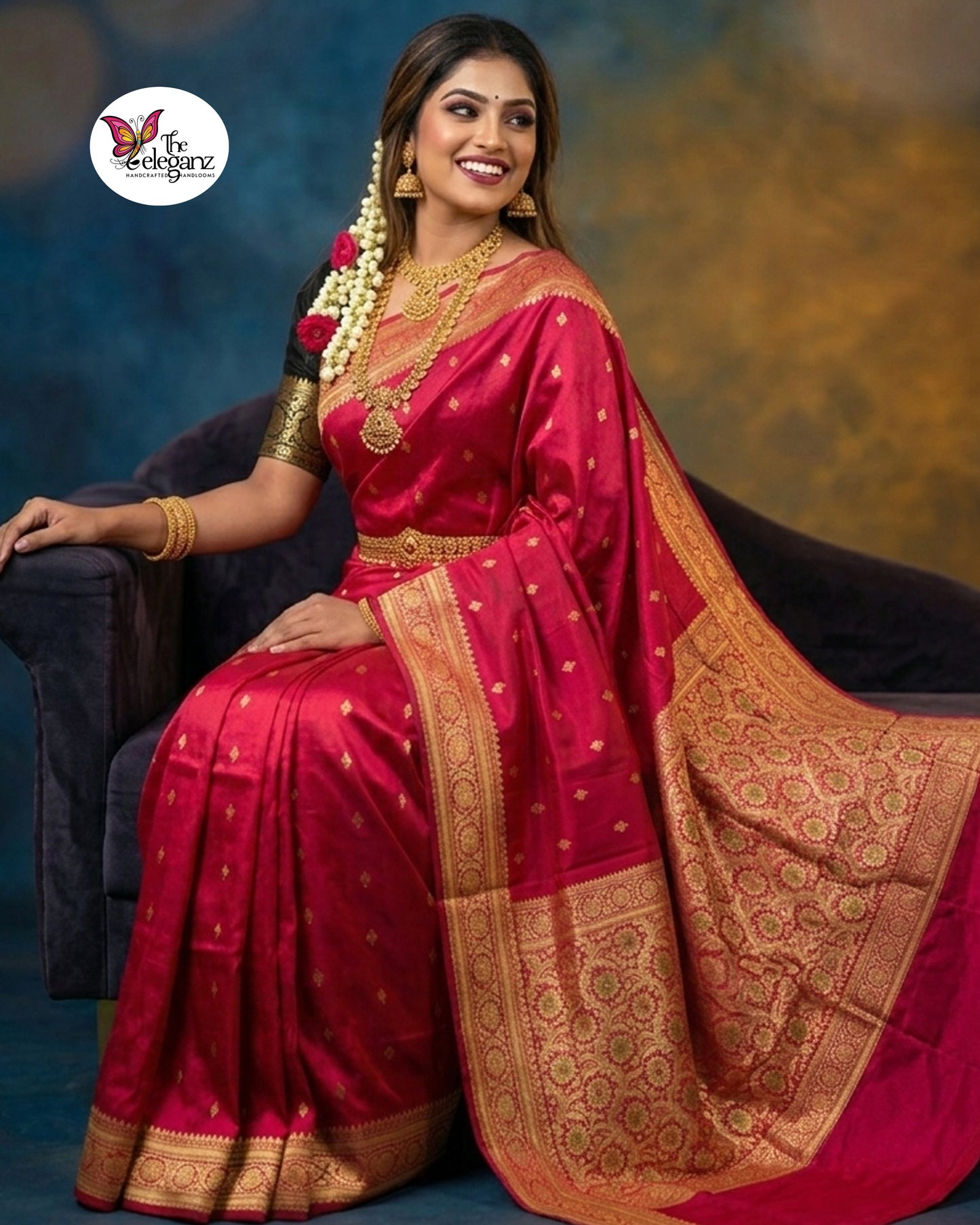 Tilottama - Pure Katan Silk saree