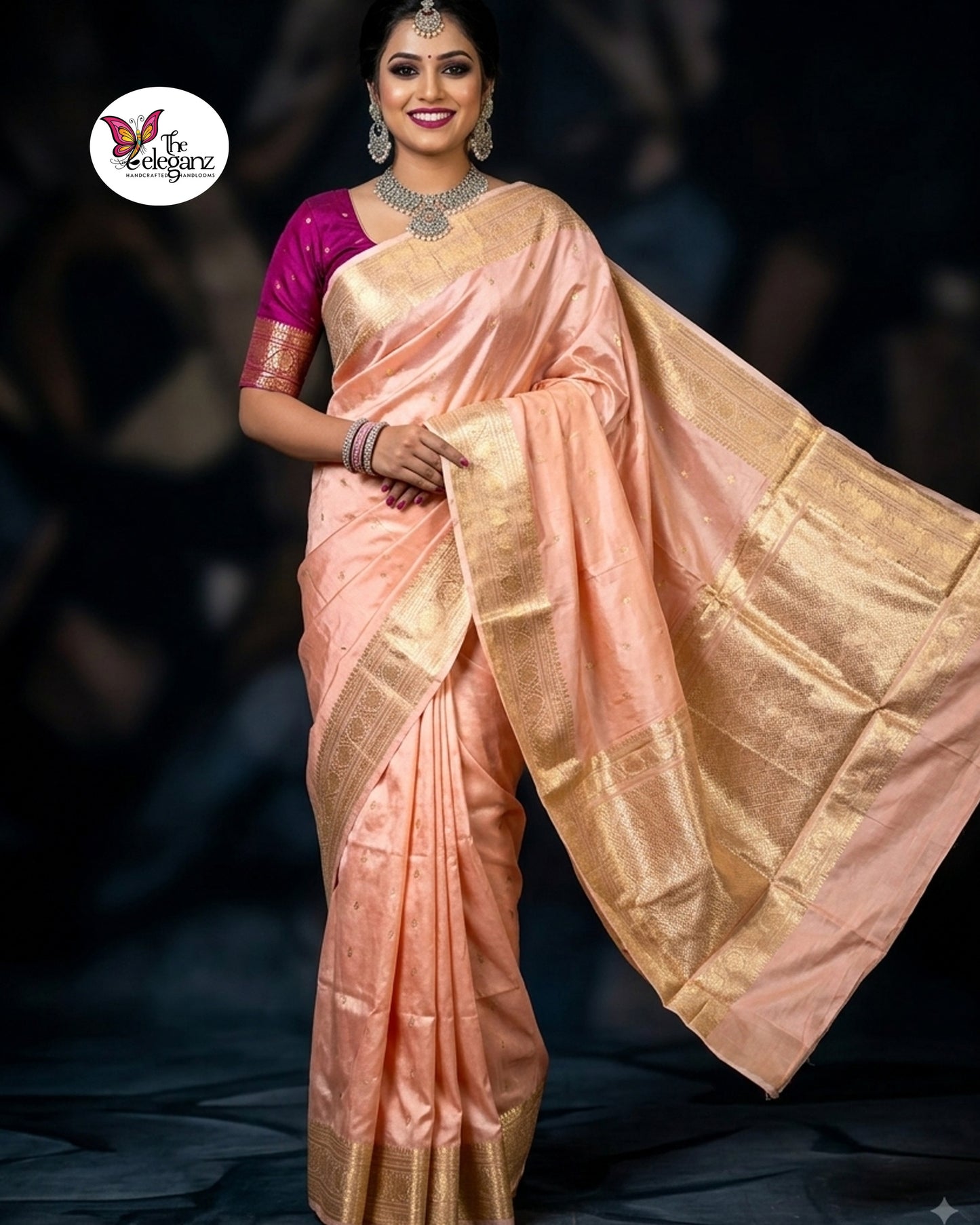 Snigdha - Pure Katan Silk Saree