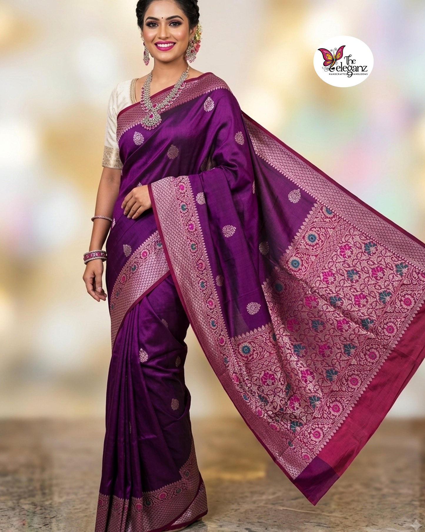 Lilac - Pure Katan Silk