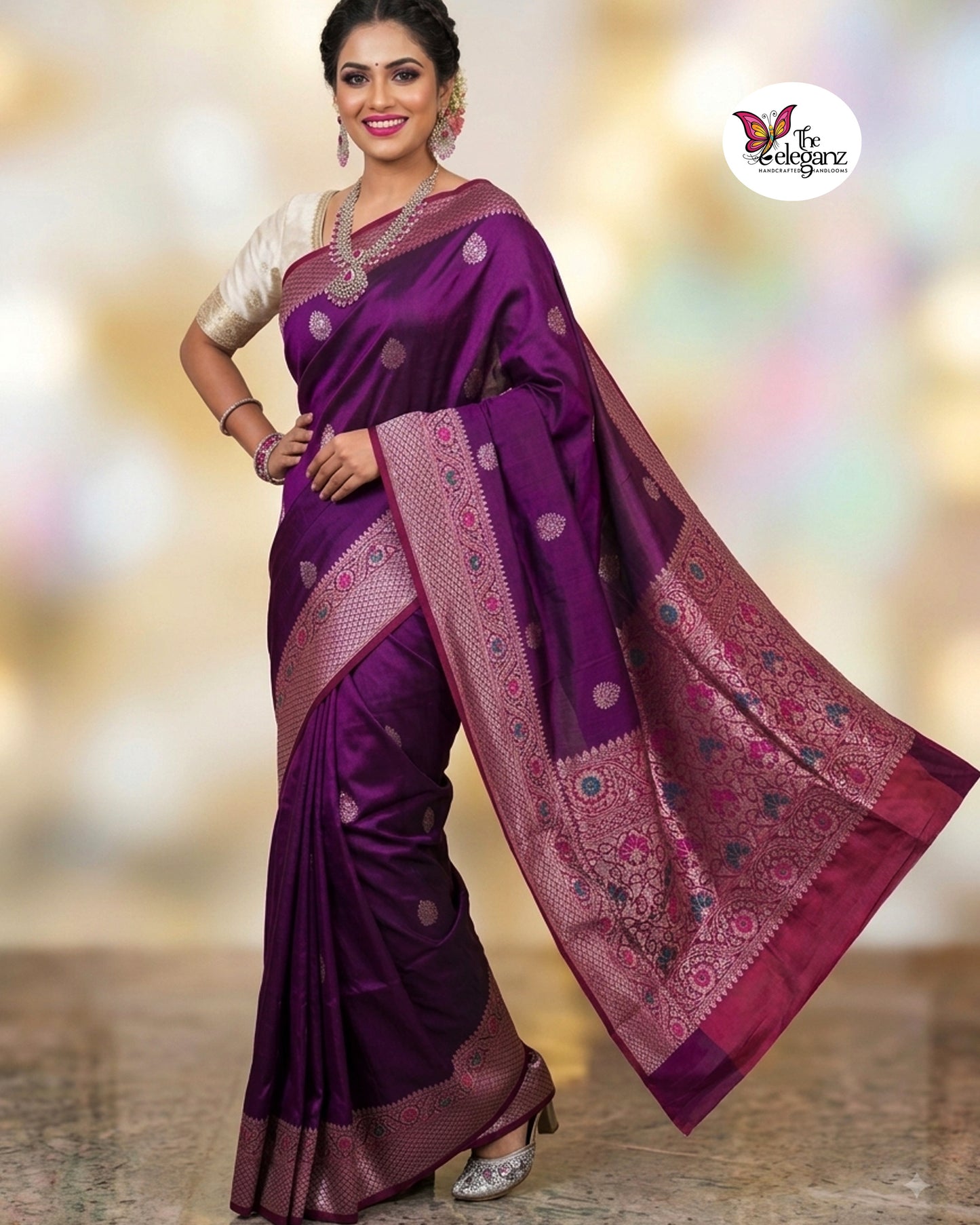 Lilac - Pure Katan Silk