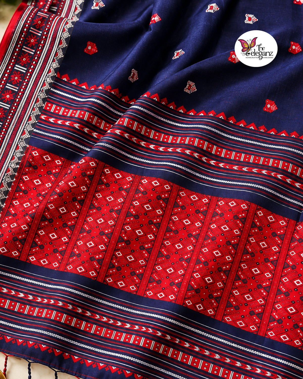 Neelakshi – Premium Cotton Assam Khadi Saree
