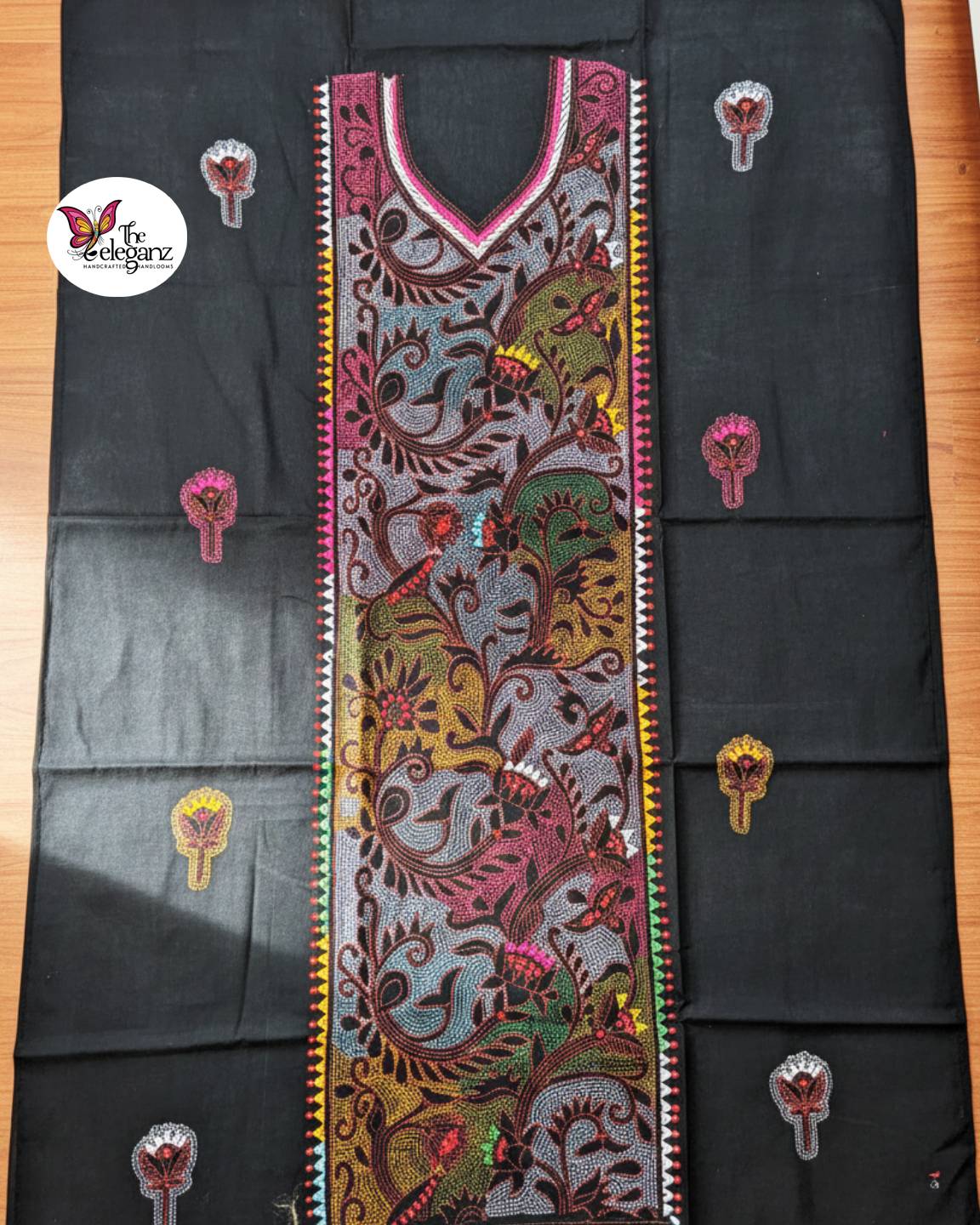 Padma Lata – Kantha Unstitched Suit Piece