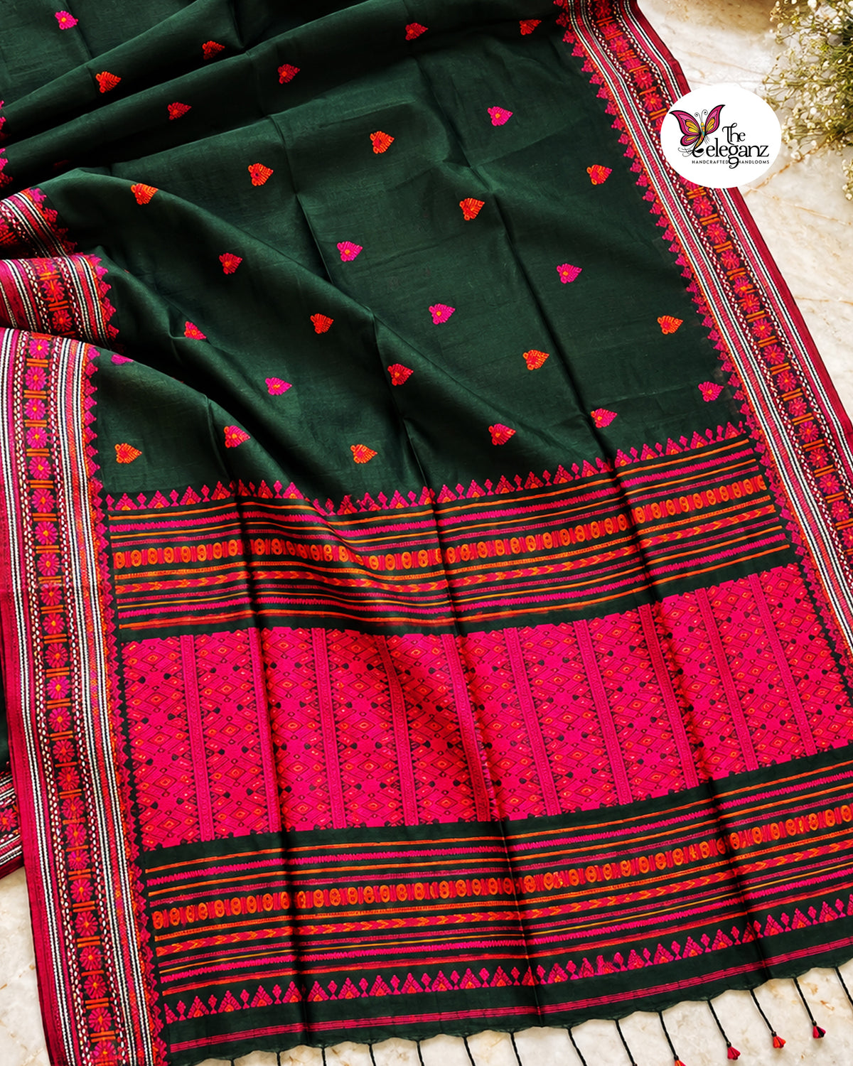 Prokriti – Premium Cotton Assam Khadi Saree