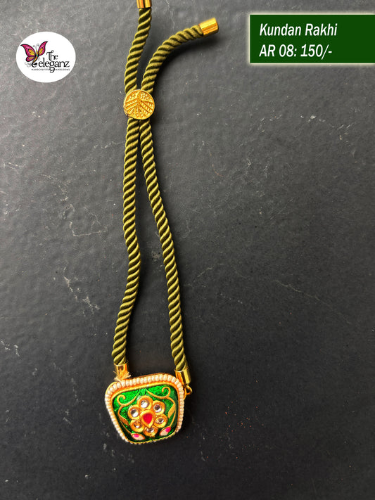 Handmade Rakhi - Kundan