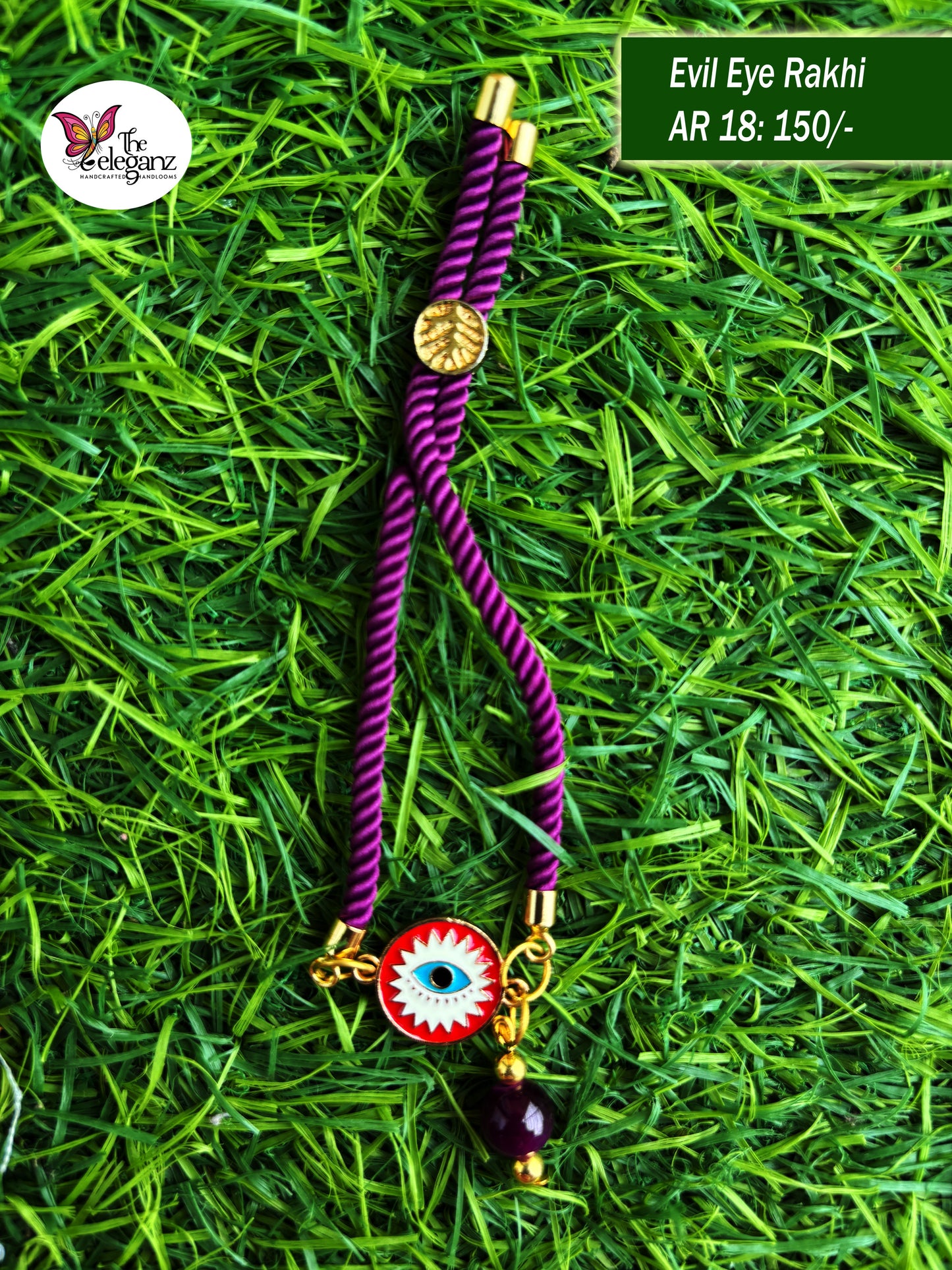 Handcrafted Rakhi - Evil Eye