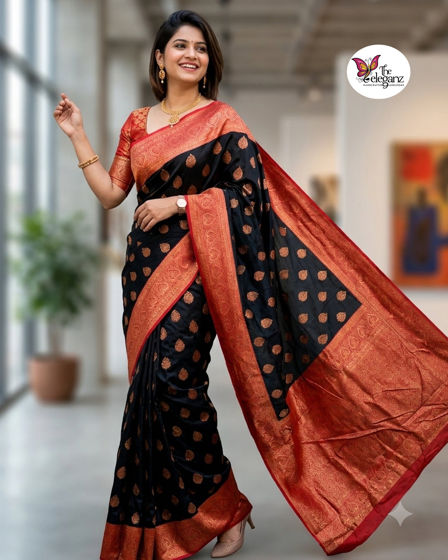 Black Red Regal Charm