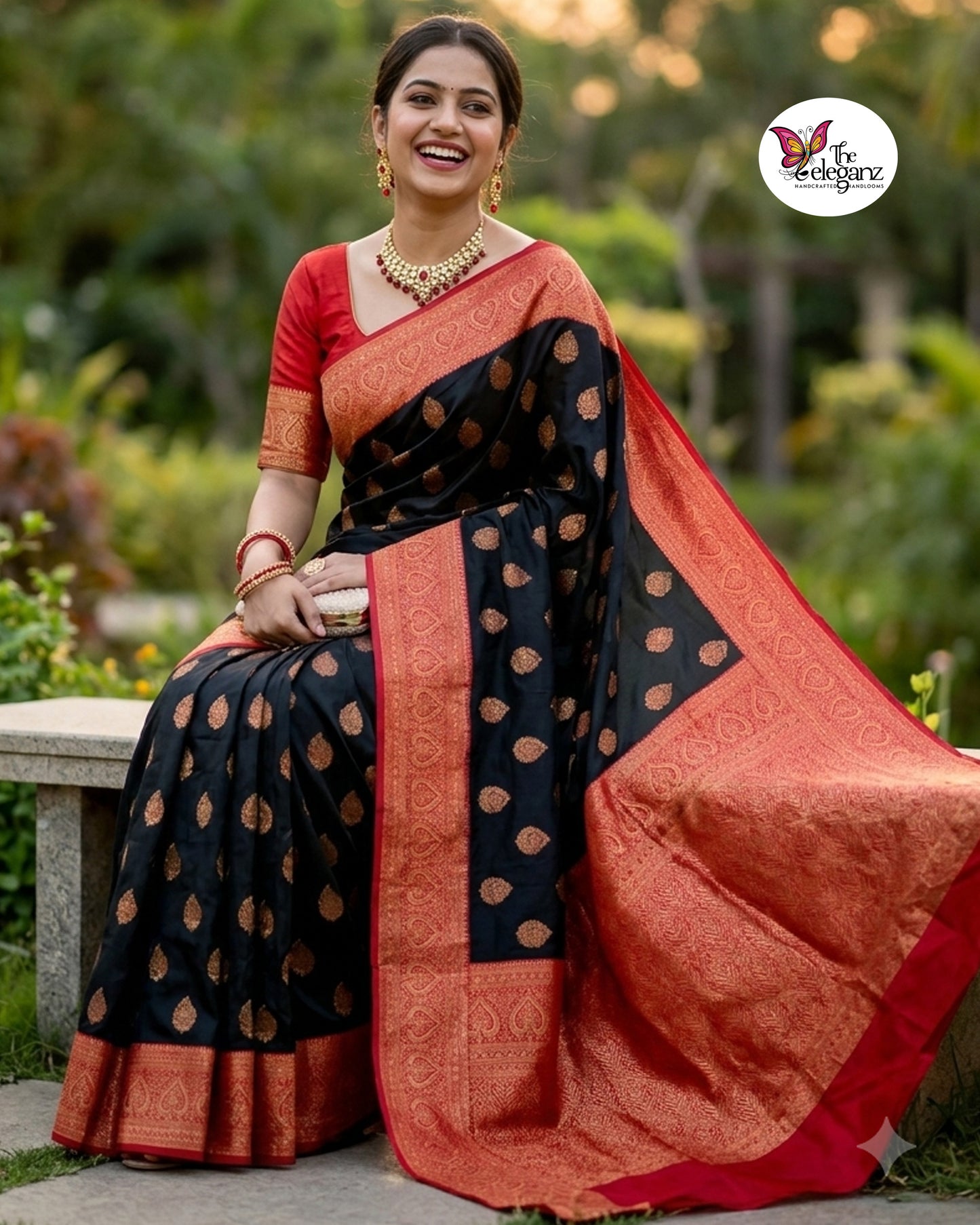 Black Red Regal Charm