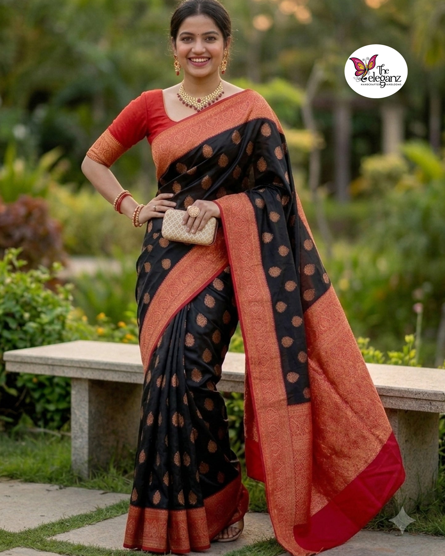 Black Red Regal Charm