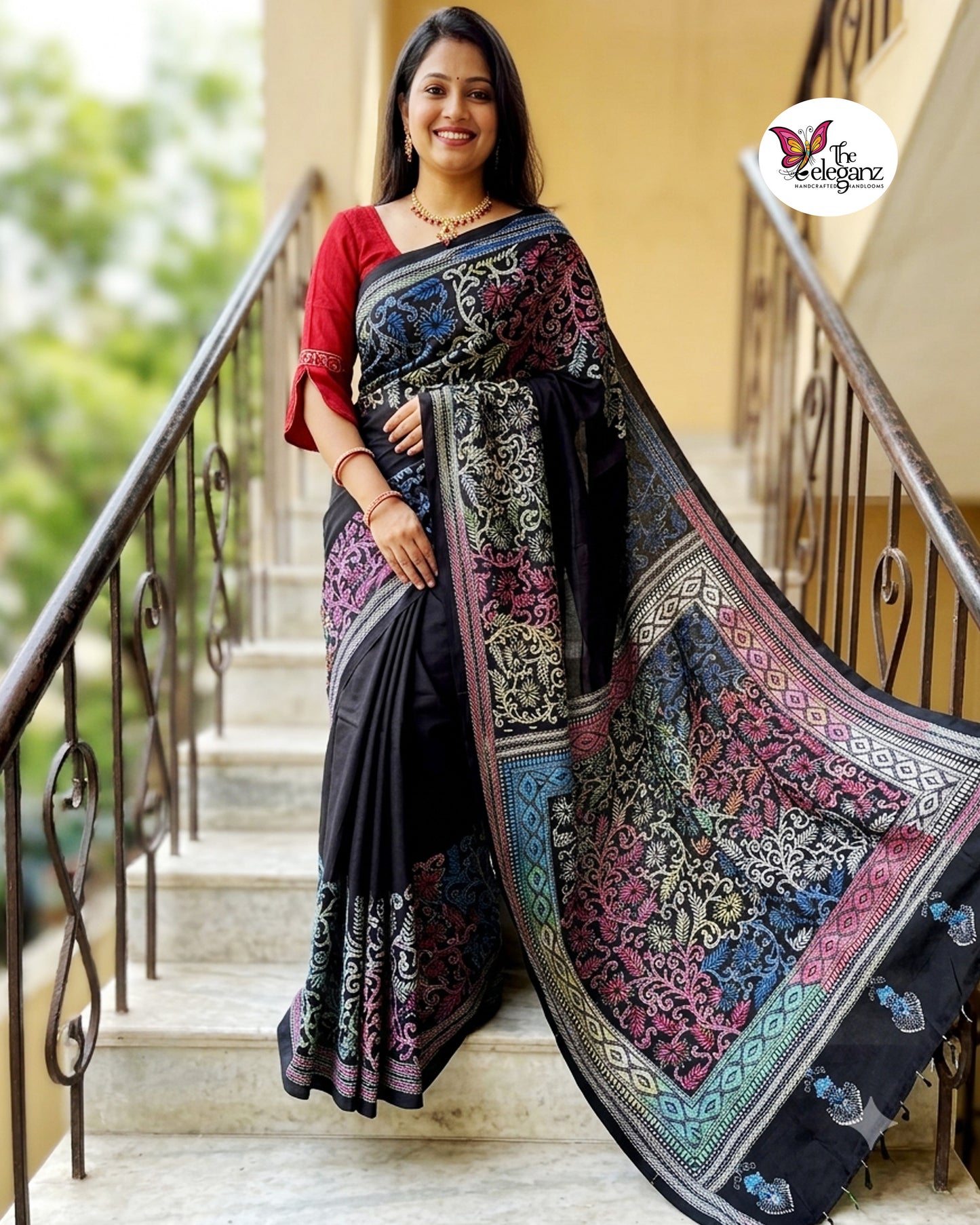 Noir Phool — The Printed Kantha Story