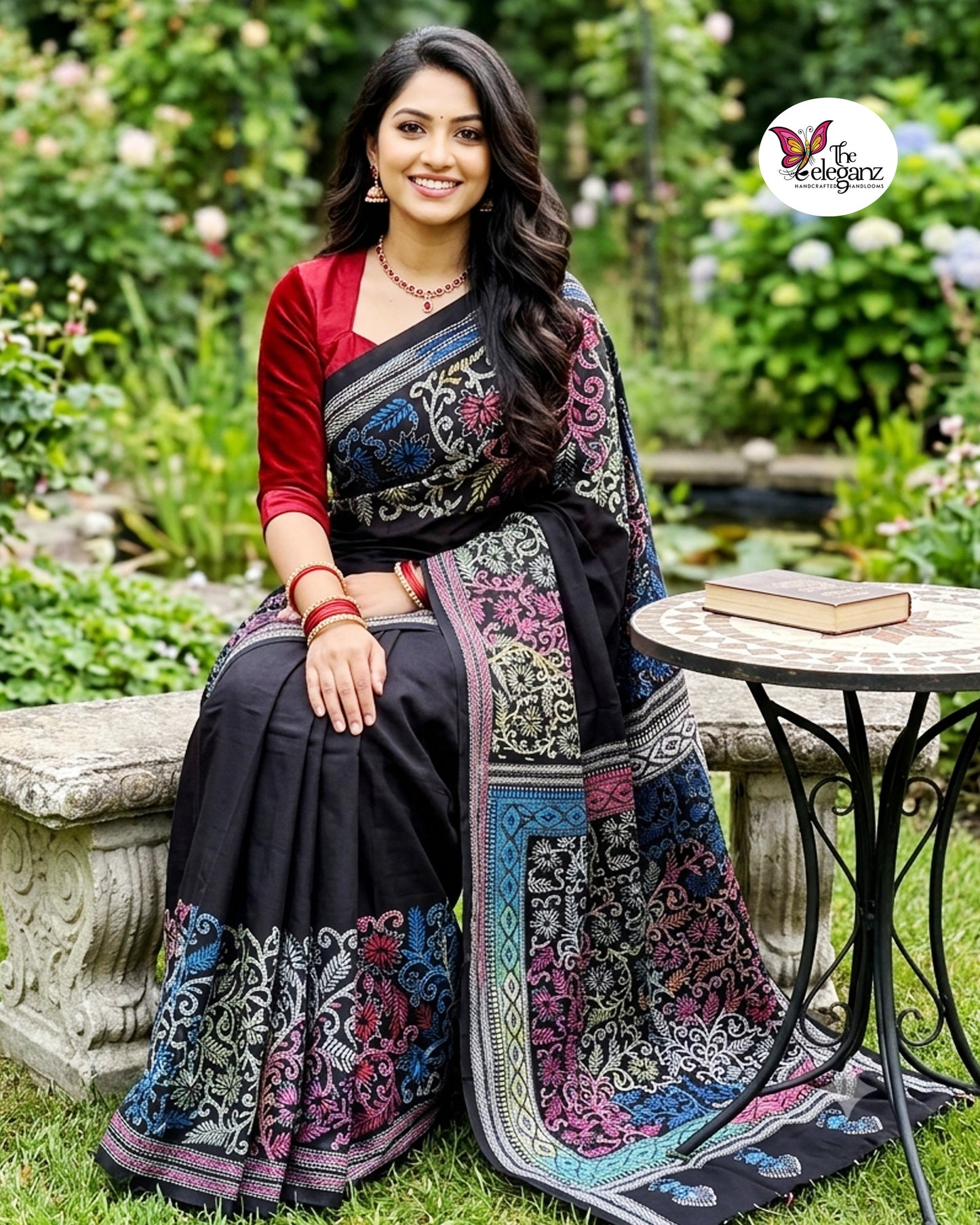 Noir Phool — The Printed Kantha Story