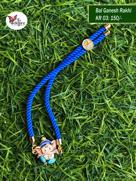 Handcrafted Rakhi - Bal Ganesh
