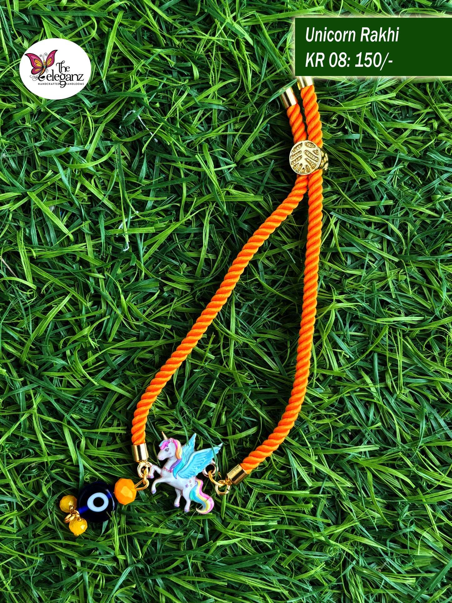 Handcrafted Rakhi - Unicorn