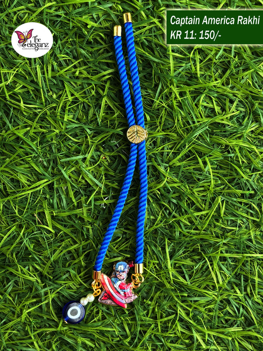 Handcrafted Rakhi - Captain America