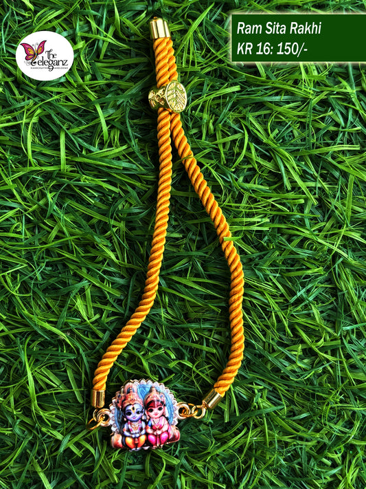 Handcrafted Rakhi - Ram Sita
